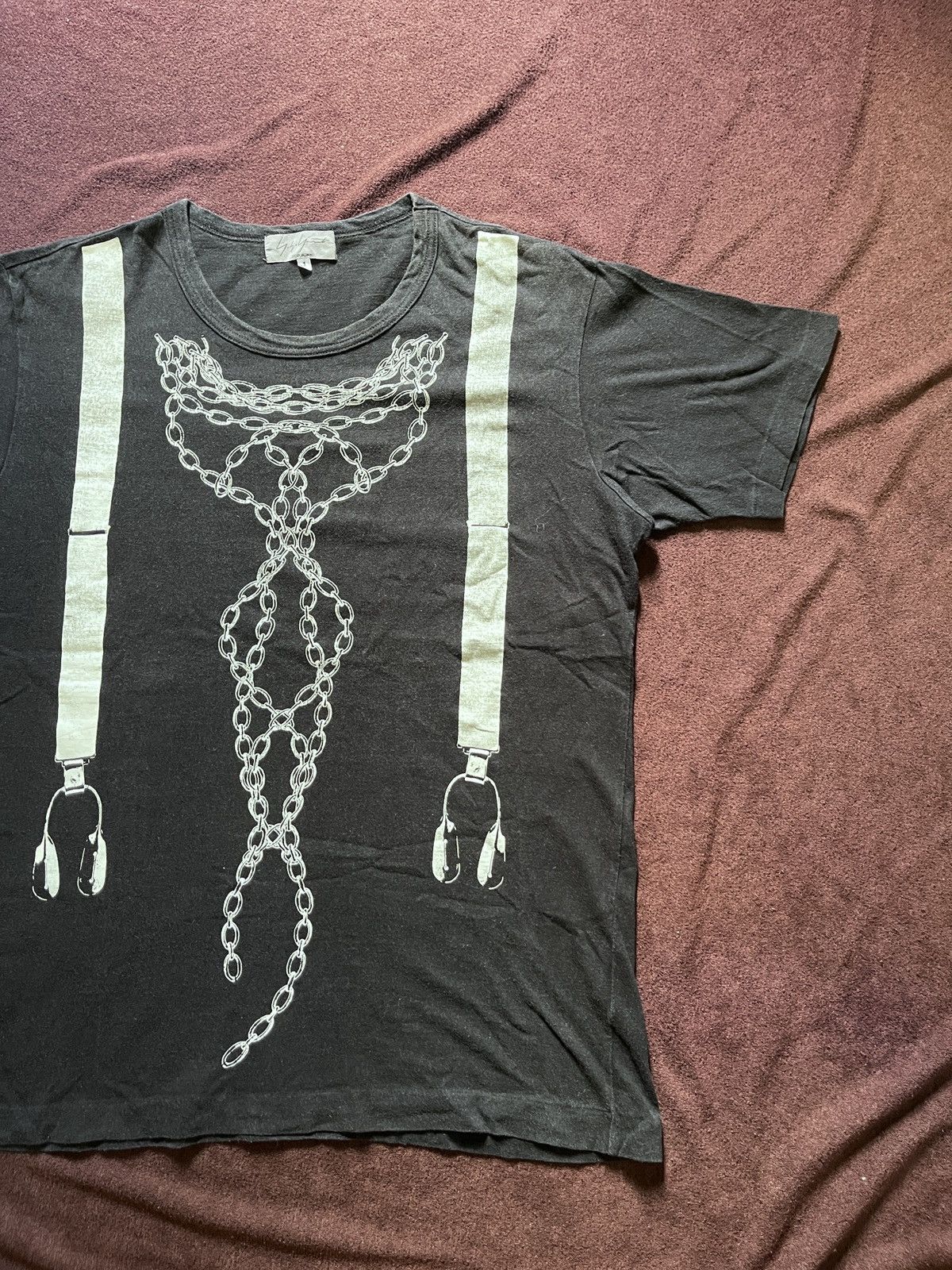 Yohji Yamamoto 1980s Yohji yamamoto pour homme Chains Size US M / EU 48-50 / 2 - 2 Thumbnail