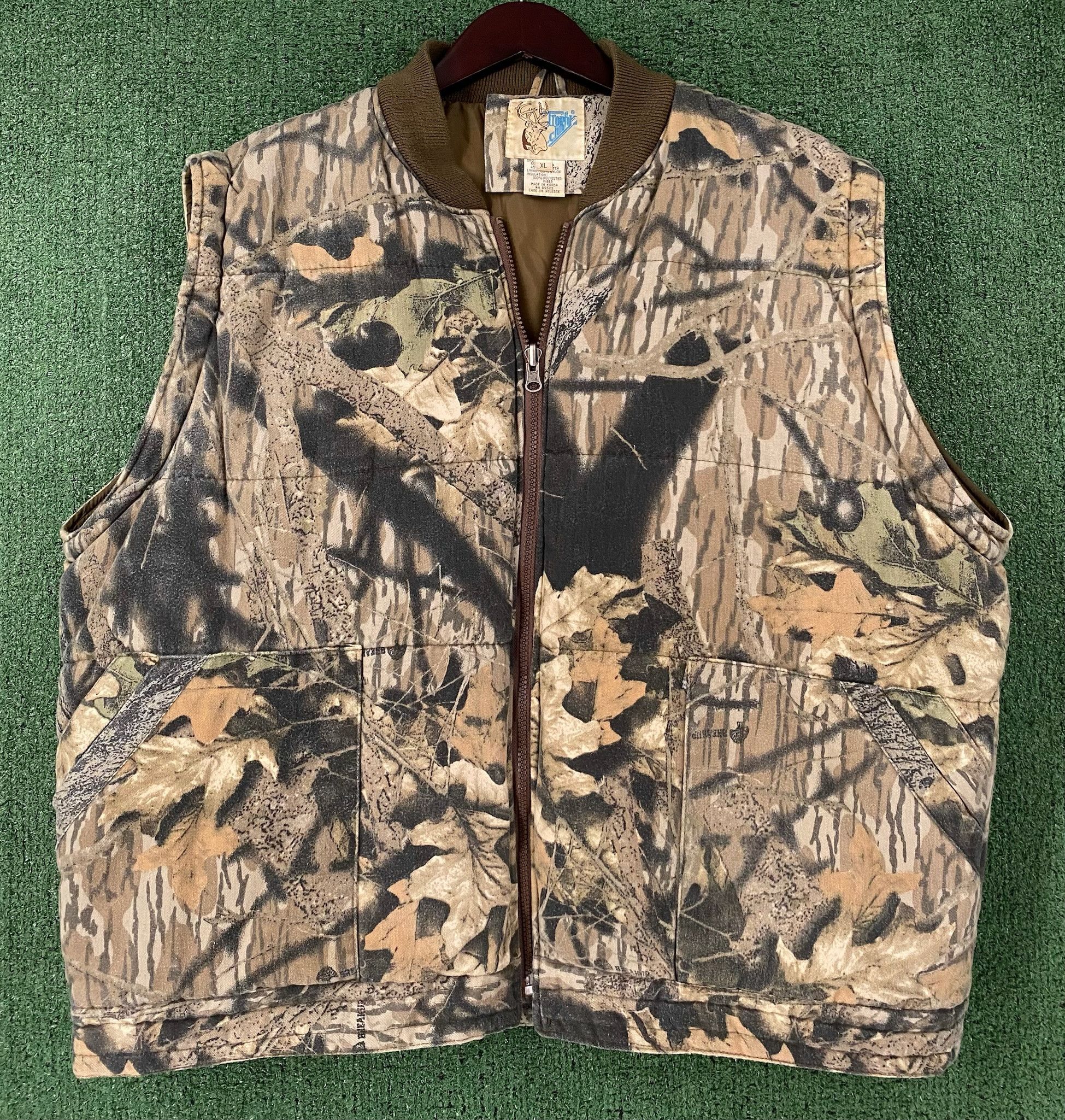 Vintage 90’s Camouflage Mossy Oak Convertible Vest Jacket XL Size US XL / EU 56 / 4 - 5 Thumbnail