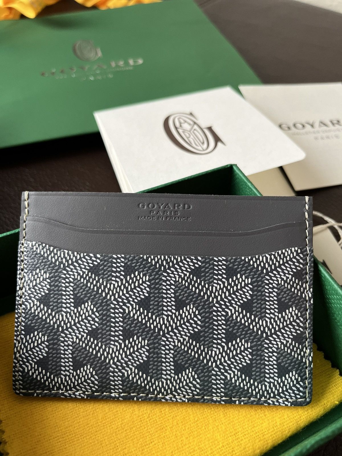 Goyard Goyard Leather Card Holder Brand New Giftable Condition Size ONE SIZE - 10 Thumbnail