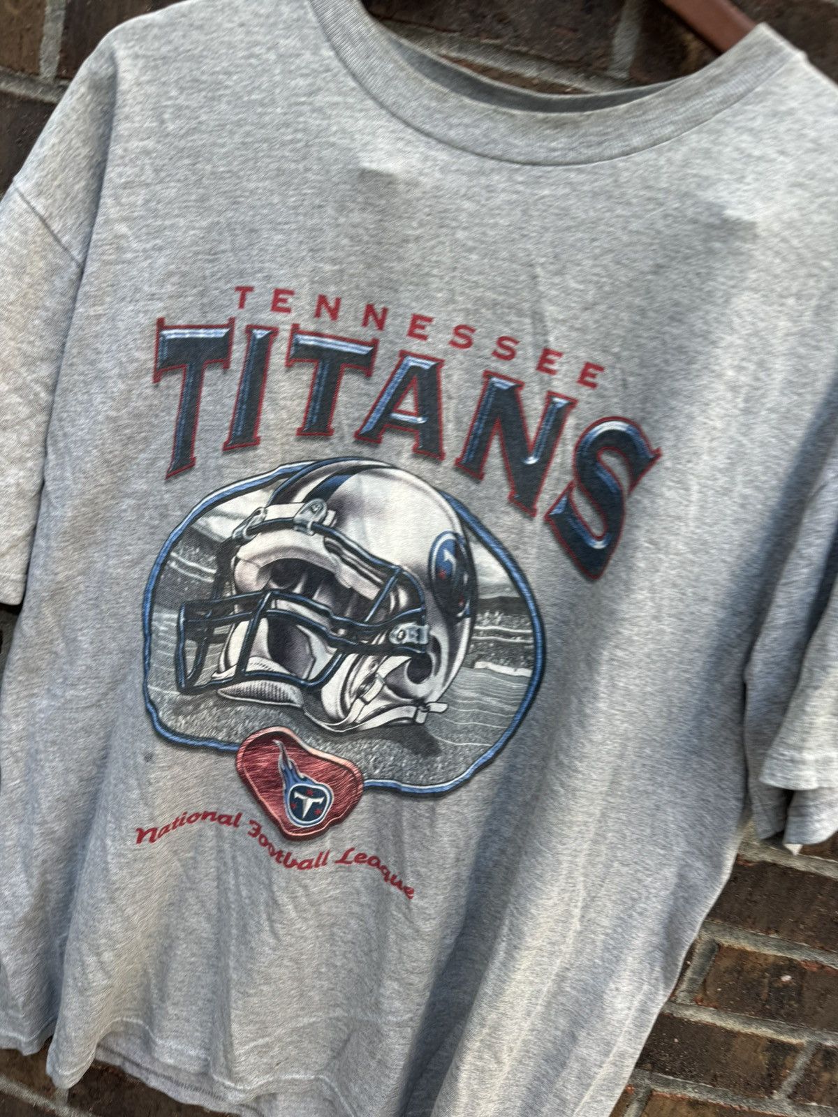 NFL Vintage 90s Tennessee Titans NFL Shirt Size US L / EU 52-54 / 3 - 2 Thumbnail