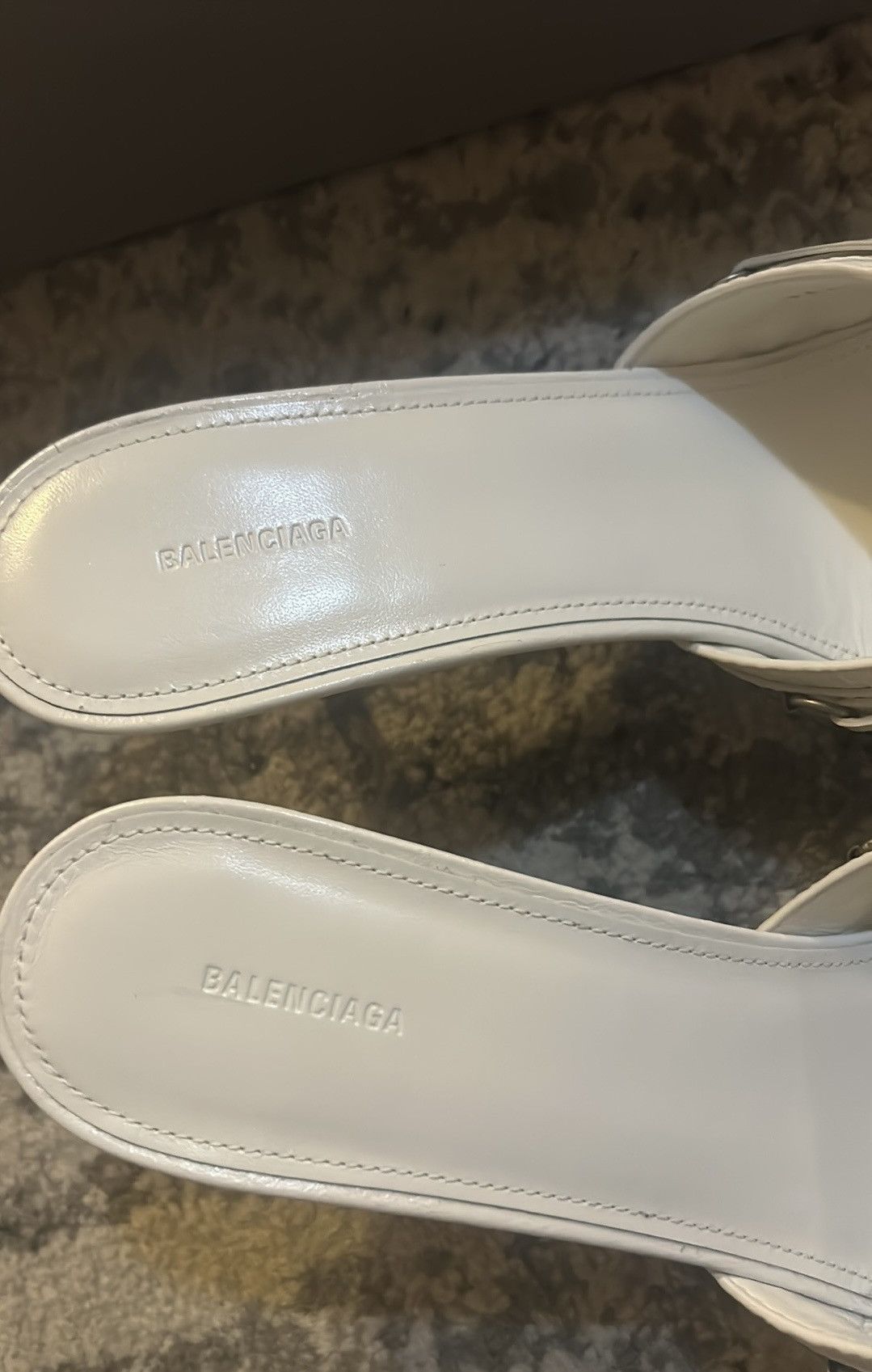 Balenciaga Balenciaga Cagoles Slide Sandal M70 Arena Lambskin size 39 Size US 9 / IT 39 - 8 Thumbnail