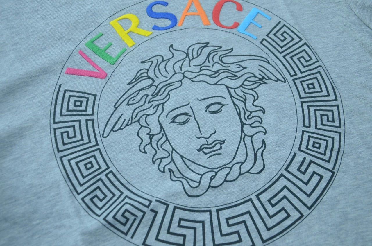 Versace VERSACE Medusa Head Colorful Big Logo Longsleeve Tee S Size US S / EU 44-46 / 1 - 3 Thumbnail