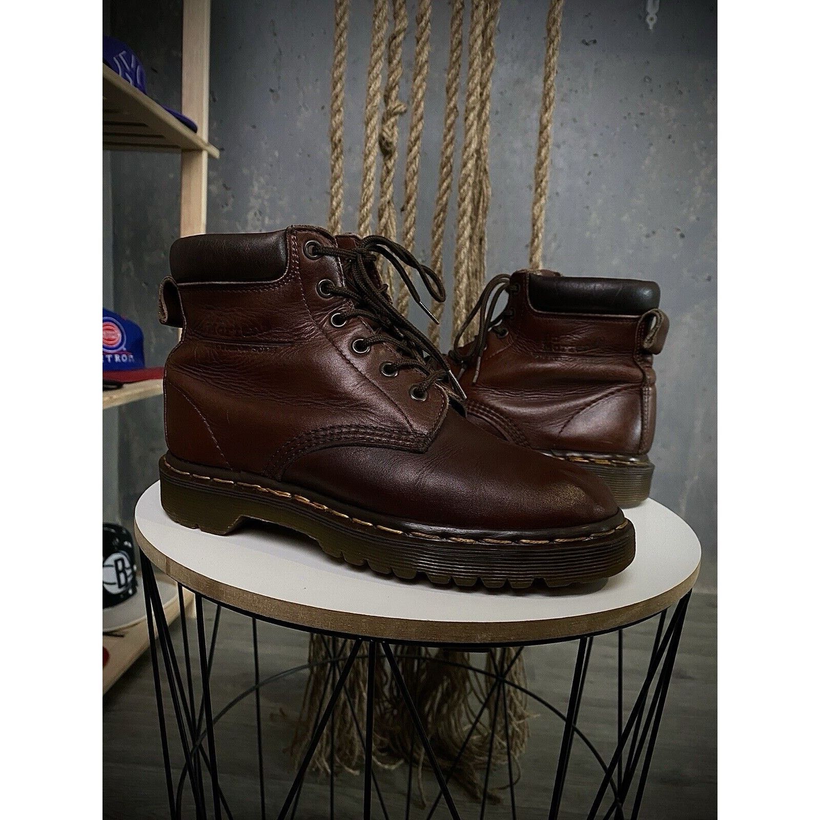 Undercover × Vintage VINTAGE OPIUM LEATHER PLATFORM PUNK