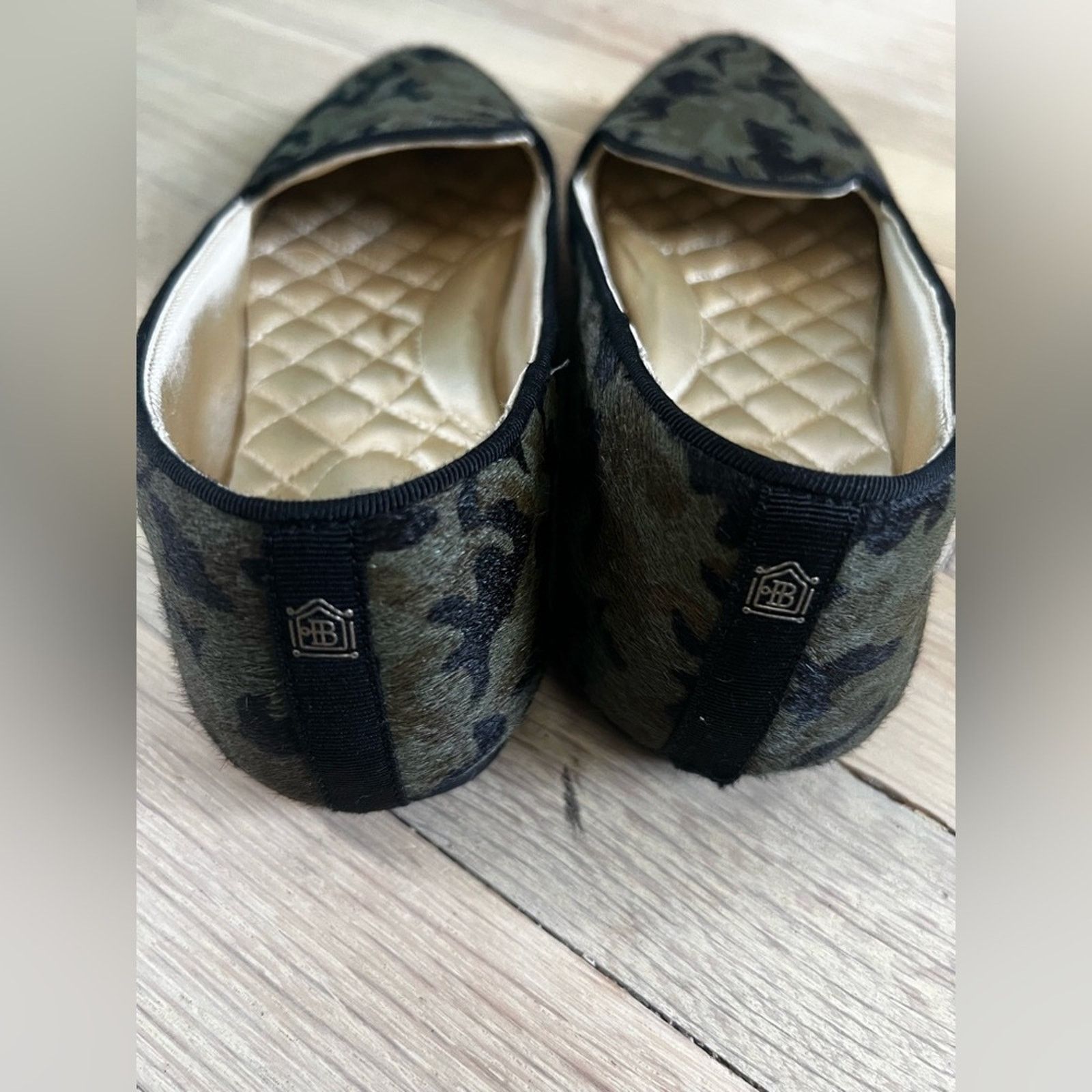 Other Birdies The Blackbird Camouflage Calf Hair Loafer Flats 7.5 Size US 7.5 / IT 37.5 - 4 Thumbnail
