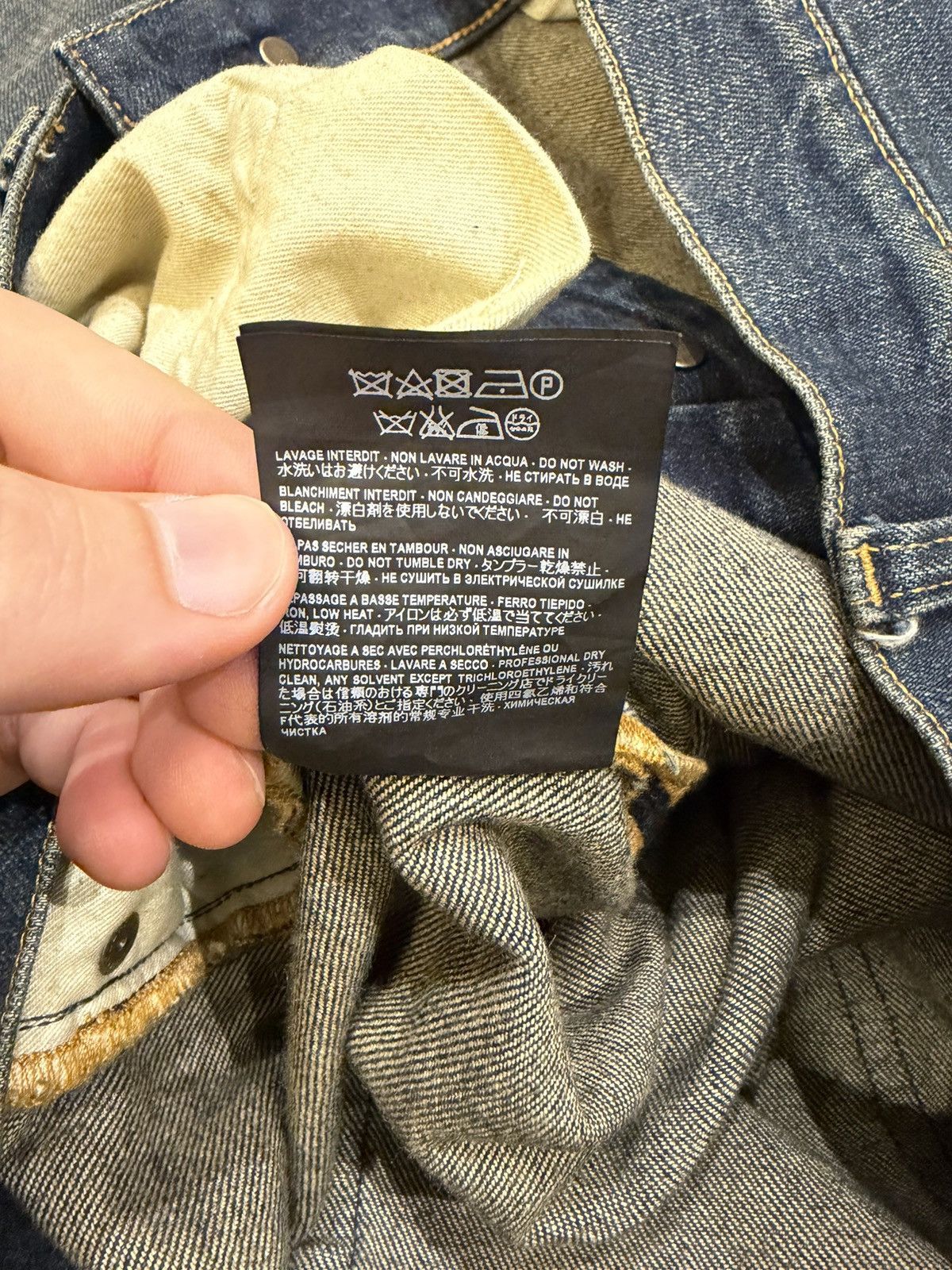 Saint Laurent Paris Saint Laurent Slim Fit Denim Jeans Size US 34 / EU 50 - 6 Thumbnail