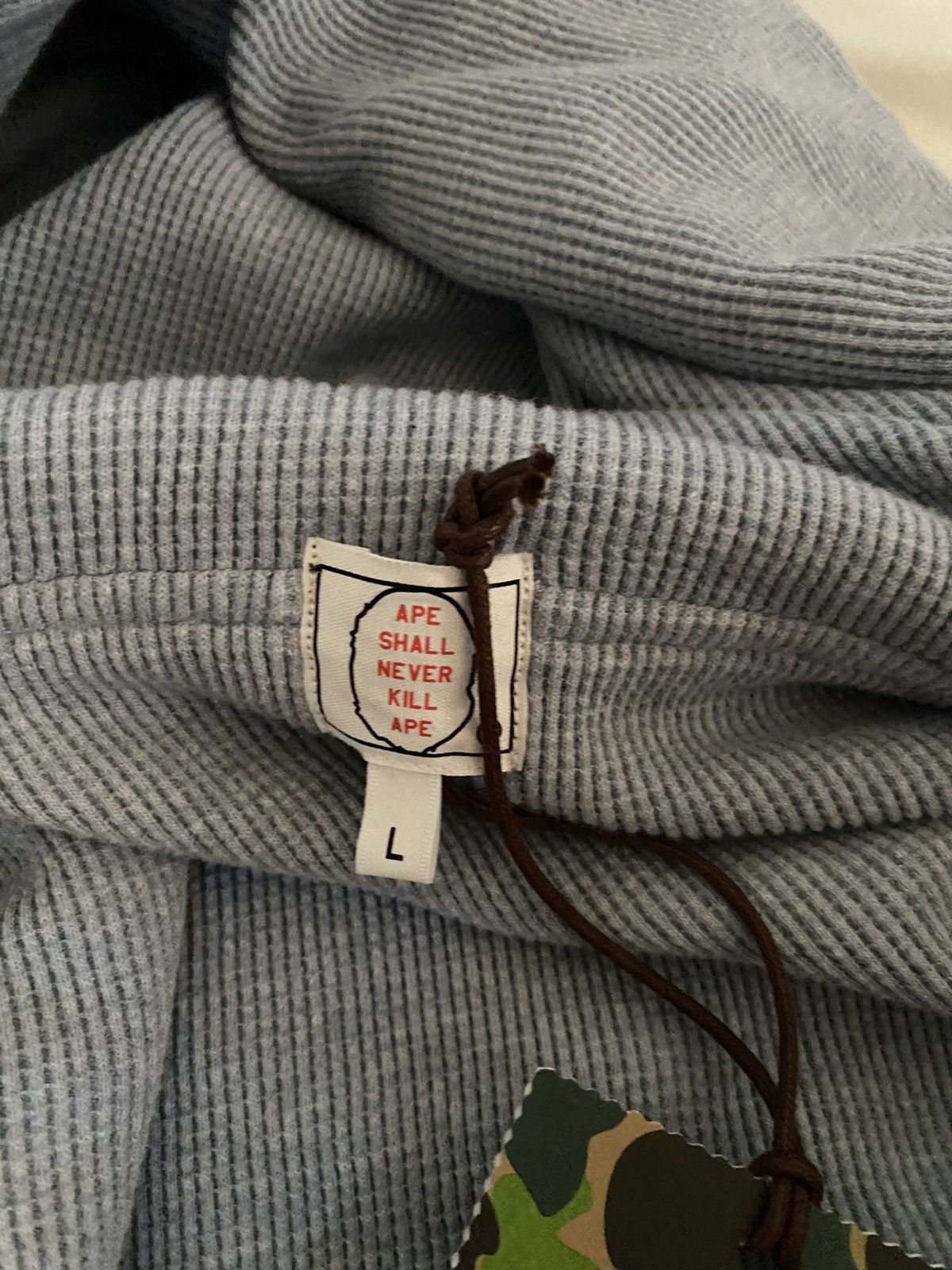 Bape Bape PONR Shark Hoodie Size US L / EU 52-54 / 3 - 3 Thumbnail