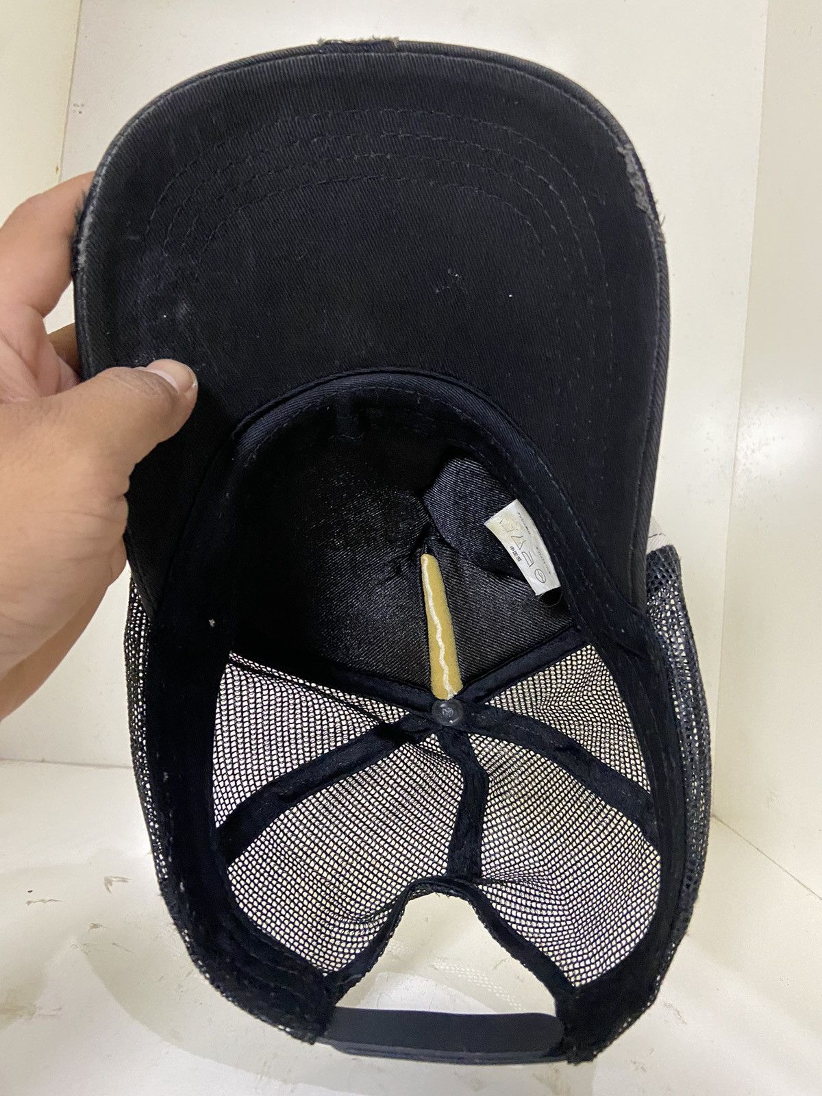If Six Was Nine 2000s free rider trucker hat embroidery Size ONE SIZE - 7 Thumbnail