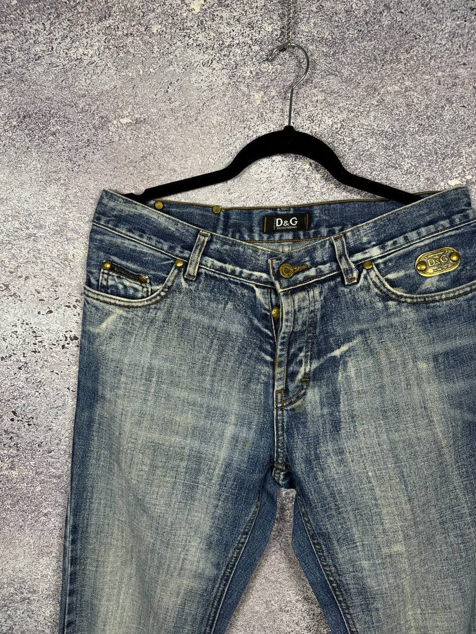 Dolce & Gabbana Vintage Y2K Dolce Gabbana Bootcut Jeans Womens Italy Size 28" / US 6 / IT 42 - 4 Thumbnail