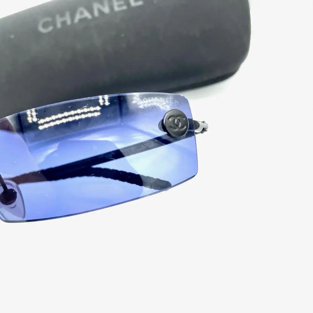 Chanel Vintage Chanel 4047 Rimless Sunglasses Size ONE SIZE - 2 Thumbnail