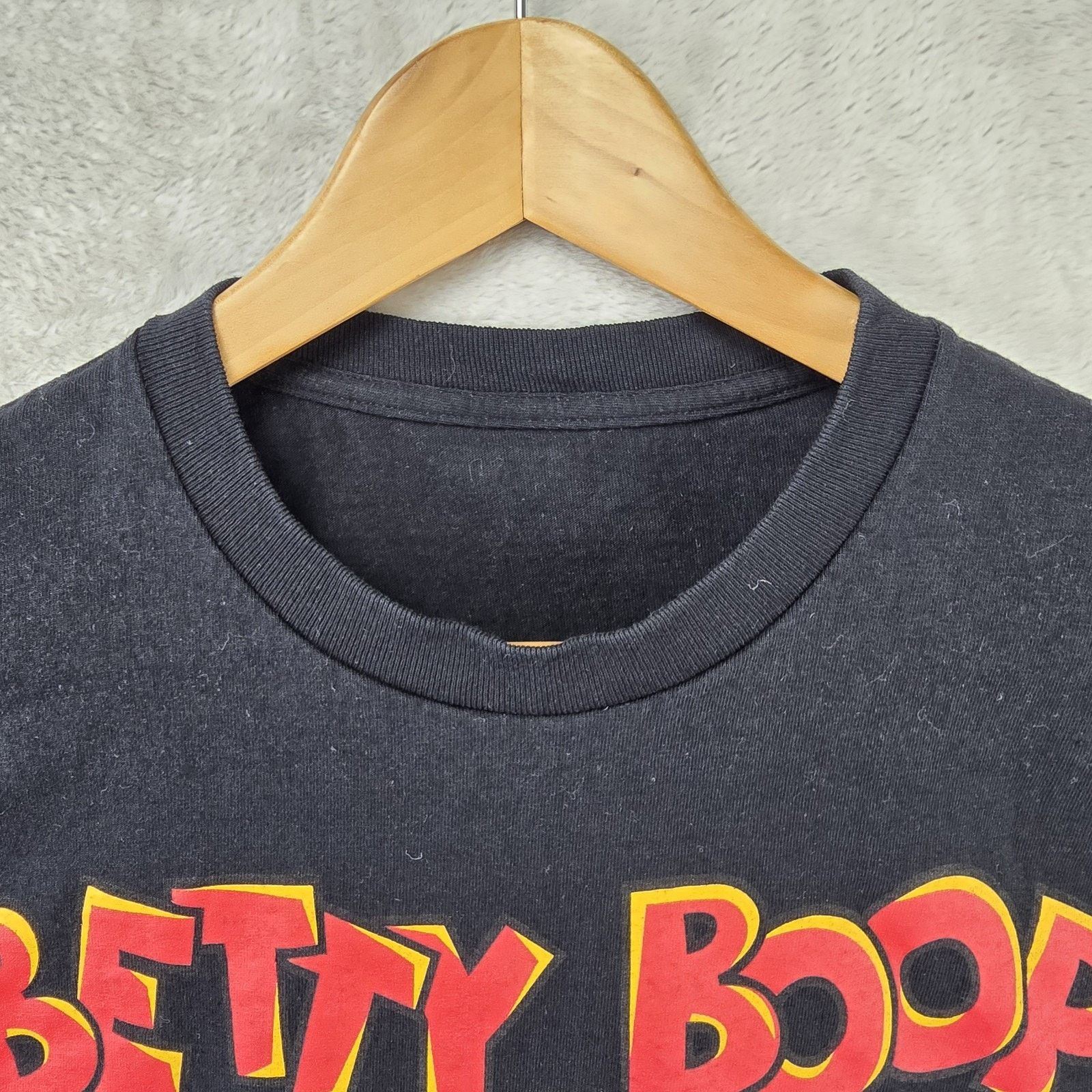 Other Betty Boop Shirt Medium Black Dice Retro Vintage Cartoon Size US M / EU 48-50 / 2 - 3 Thumbnail