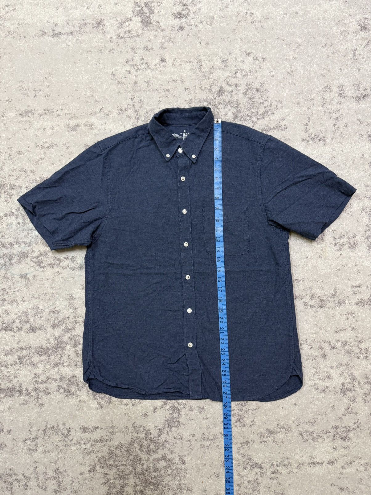 Muji Muji Short Sleeve Button Up Shirt Size US S / EU 44-46 / 1 - 13 Thumbnail