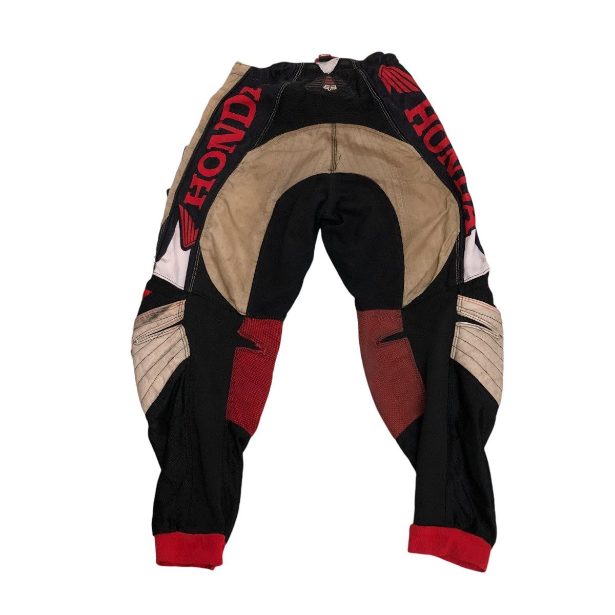 Japanese Brand 🔥VINTAGE MOTORCROSS RACING PANTS FOX OVER PRINT Size US 28 / EU 44 - 2 Thumbnail