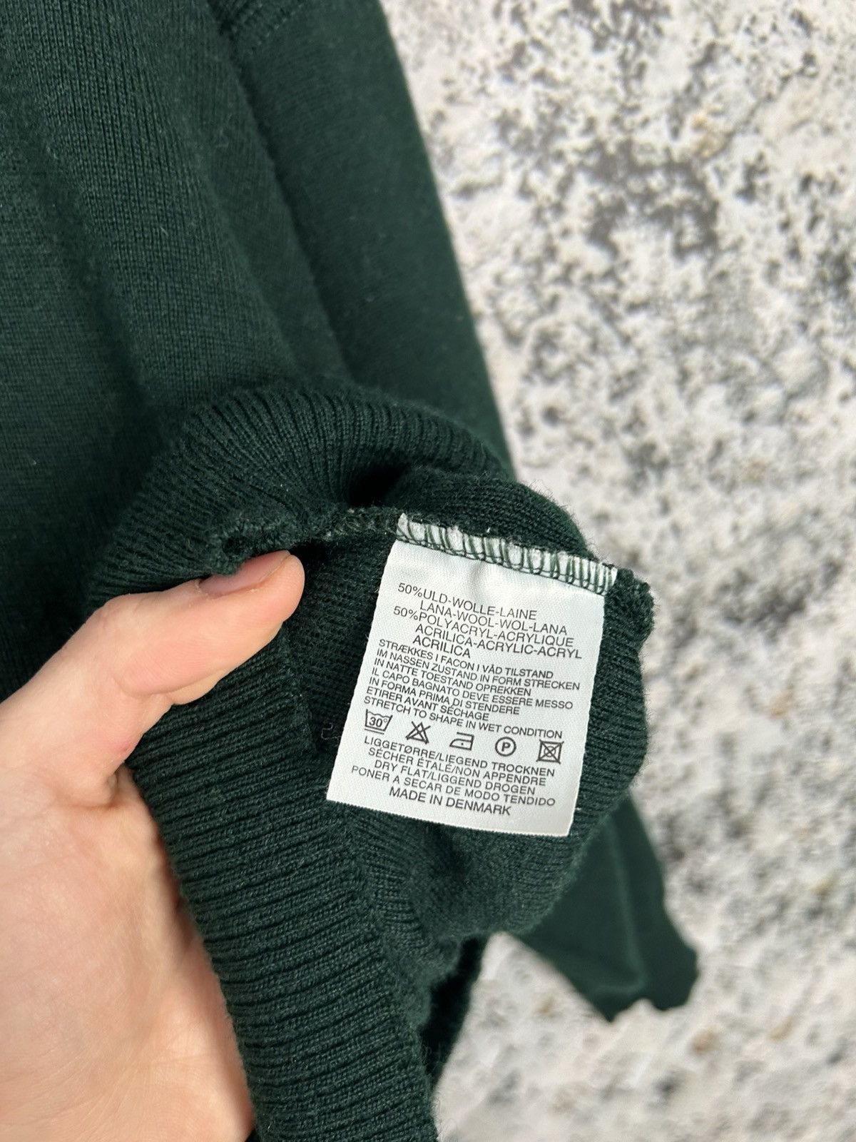 Vintage Vintage Belika Green Cardigan 90s Sweater Knit Avant Garde Size US L / EU 52-54 / 3 - 5 Thumbnail