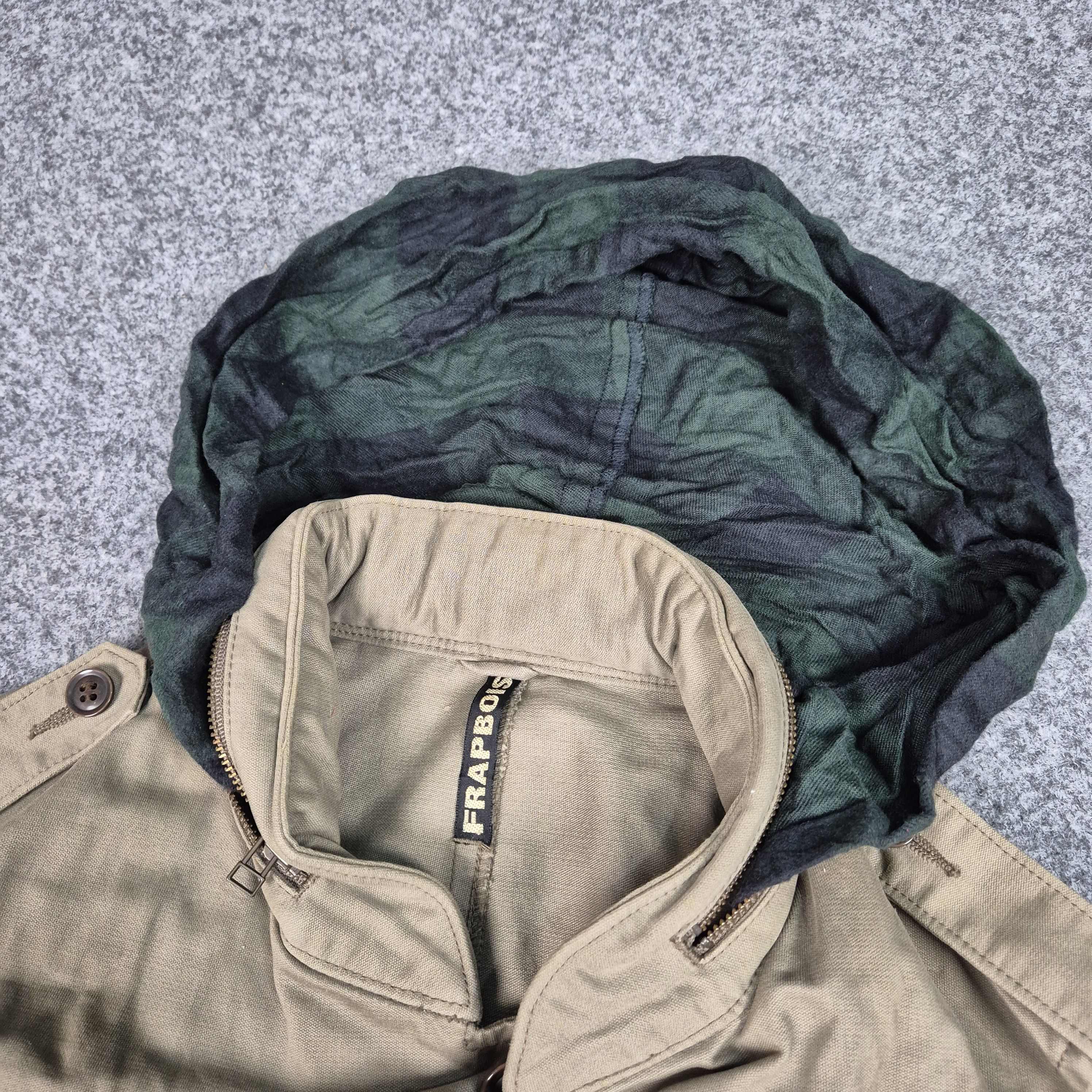 Frapbois Frapbois issey miyake parca military jacket Size US L / EU 52-54 / 3 - 3 Thumbnail