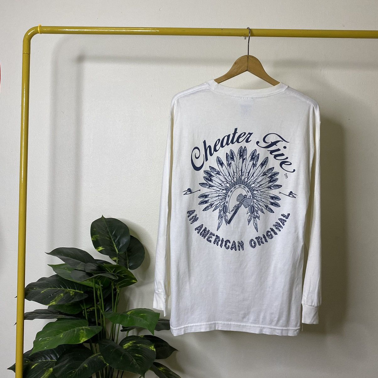 Vintage Vintage 2000s Cheater Five Surf Backhit Graphic L/S T Shirt Size US M / EU 48-50 / 2 - 1 Thumbnail