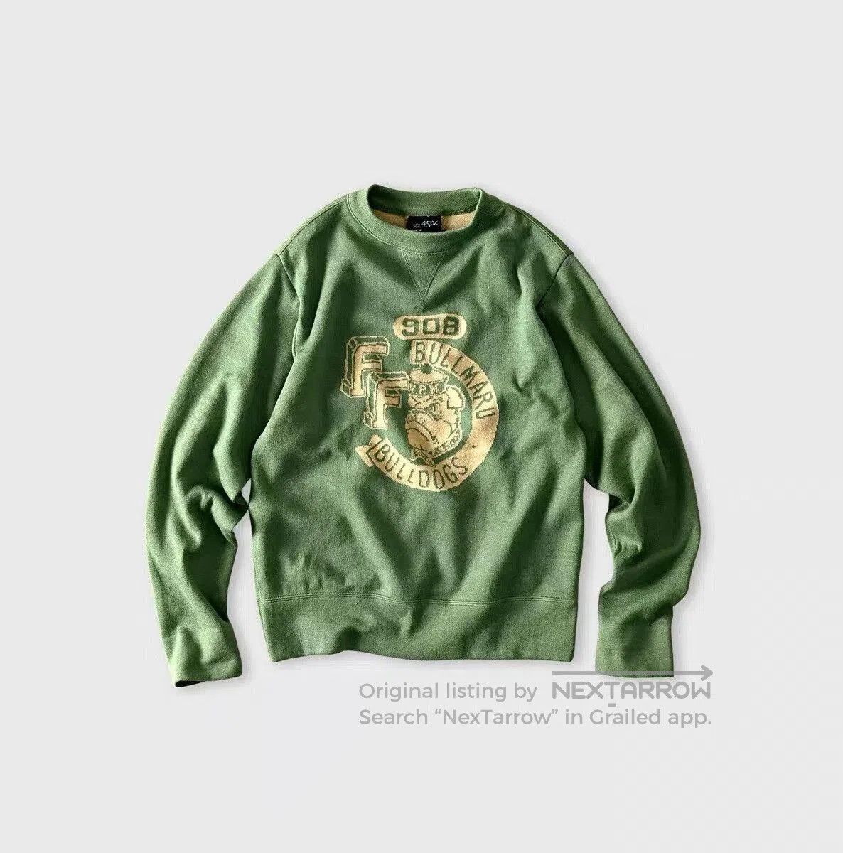 45rpm New Logo Sweatshirt in Green. Size S / US 4 / IT 40 - 1 Thumbnail