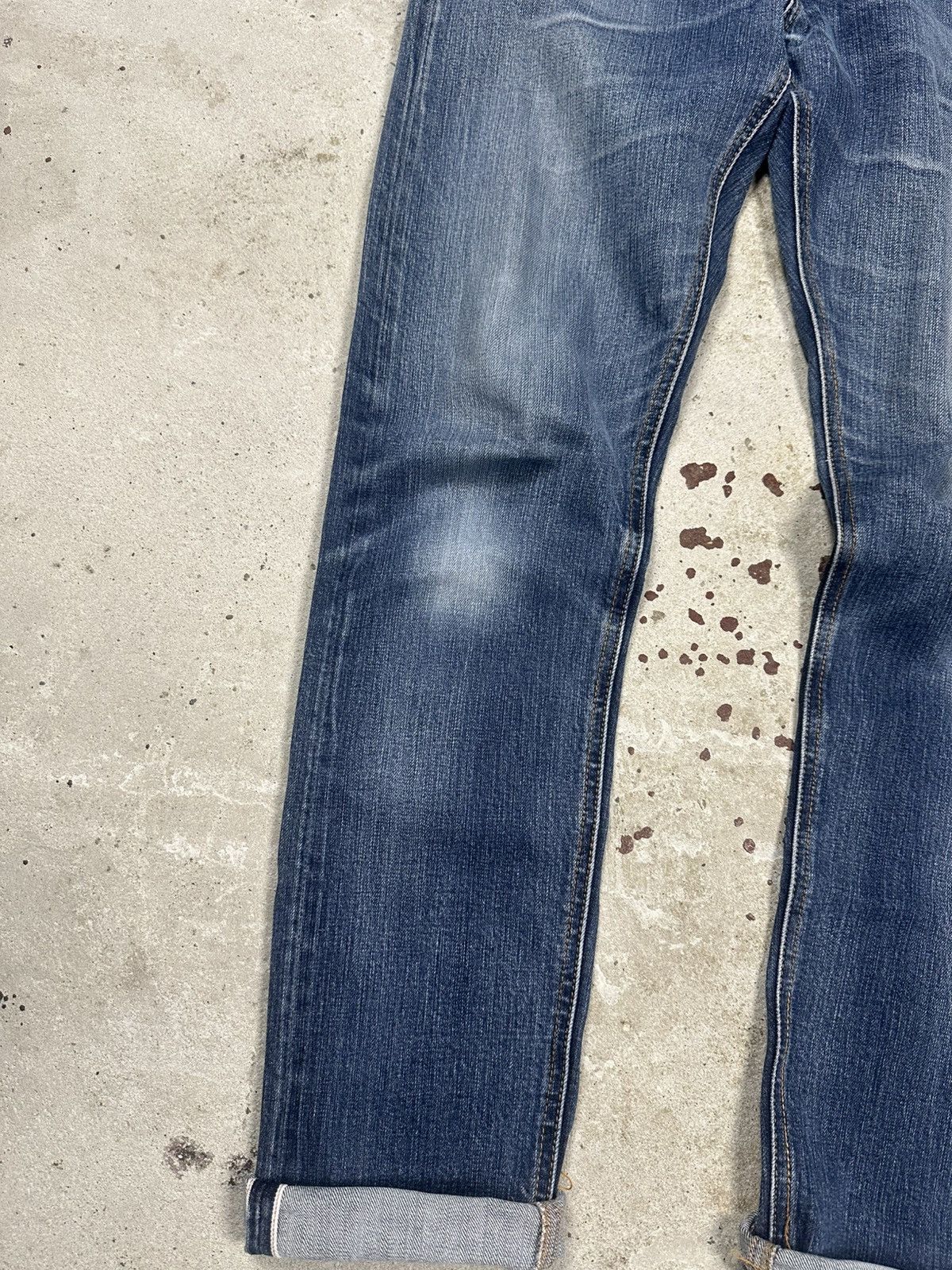 Emmett × Japanese Brand × Vintage Vintage Y2K Emmett Selvedge Joe Indigo Denim Pants Jeans Size US 33 - 6 Thumbnail