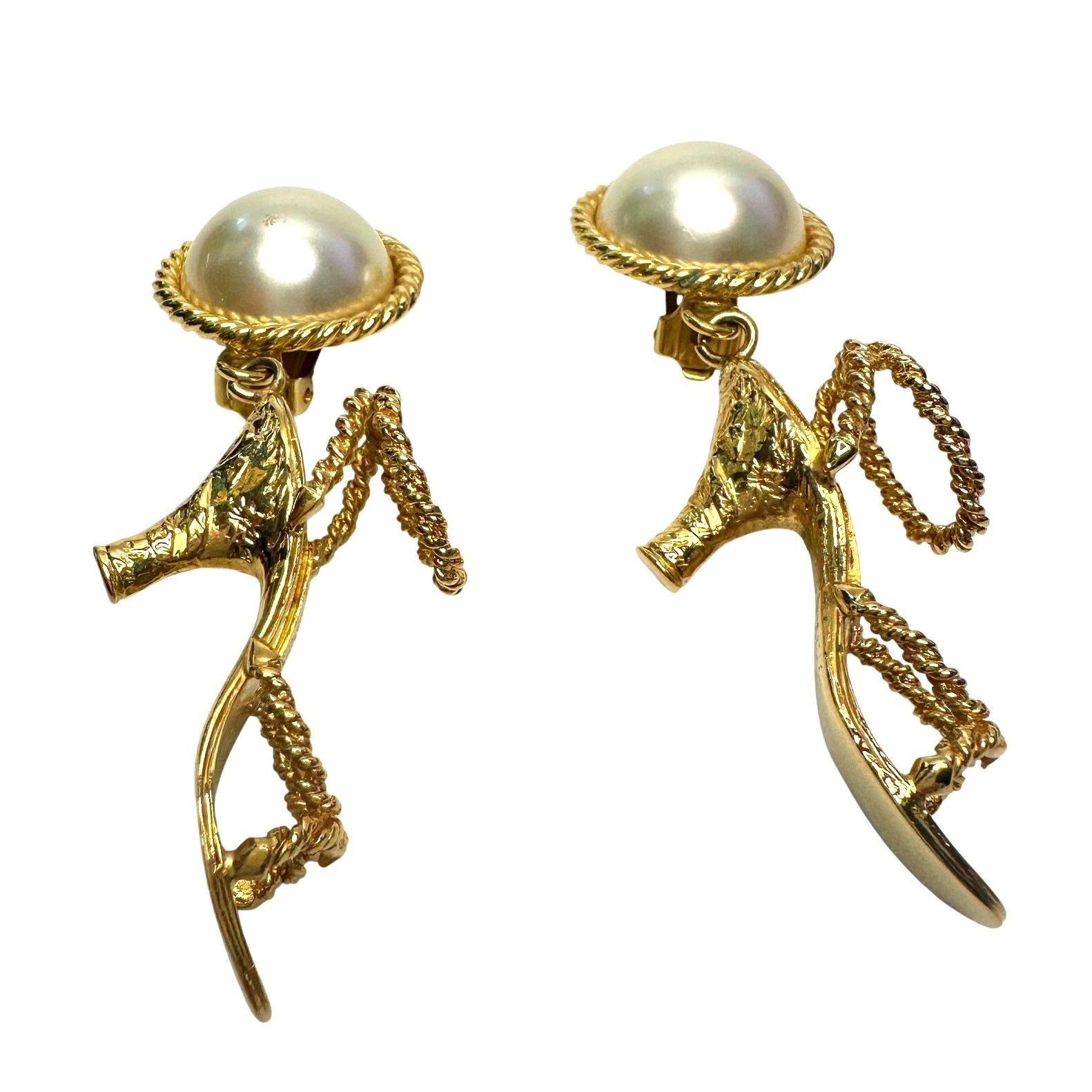 Salvatore Ferragamo Salvatore Ferragamo Vintage High Heel Shoe Earrings Size ONE SIZE - 6 Thumbnail