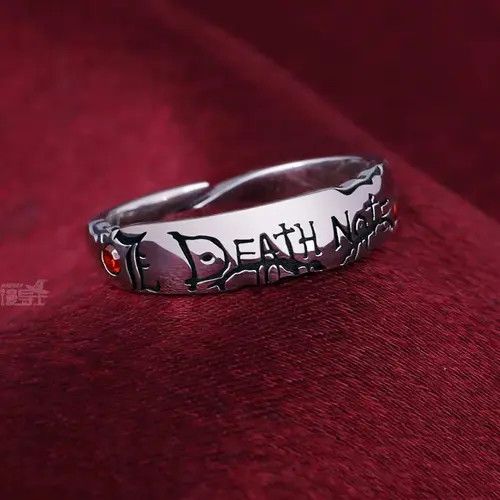 Japanese Brand × Vintage Anime Death Note Ring Size ONE SIZE - 3 Thumbnail