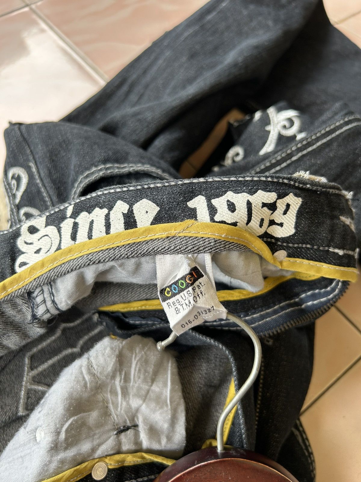 Coogi Coogi Spellout Embroidered Jeans Size US 32 / EU 48 - 13 Thumbnail