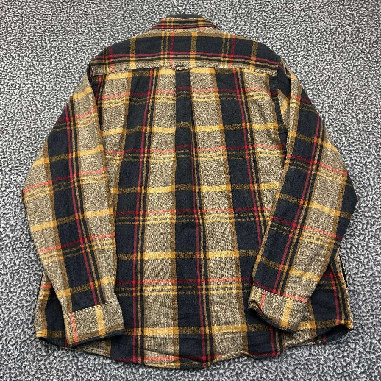 Orvis Orvis Button Up Shirt Men Brown Flannel Plaid Cotton 2XL Size US XXL / EU 58 / 5 - 2 Thumbnail