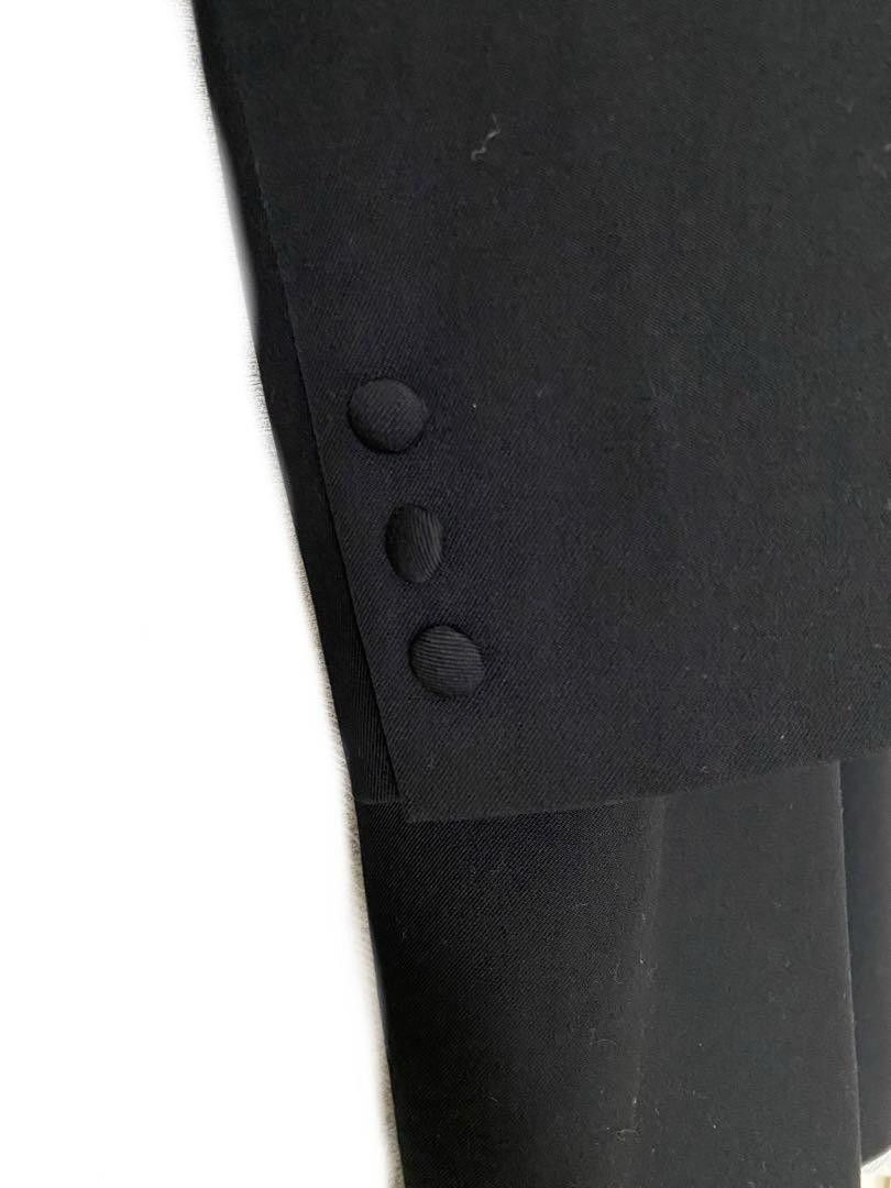 Yohji Yamamoto YOHJI YAMAMOTO pour homme06AW silk fringe coat Size US M / EU 48-50 / 2 - 6 Thumbnail