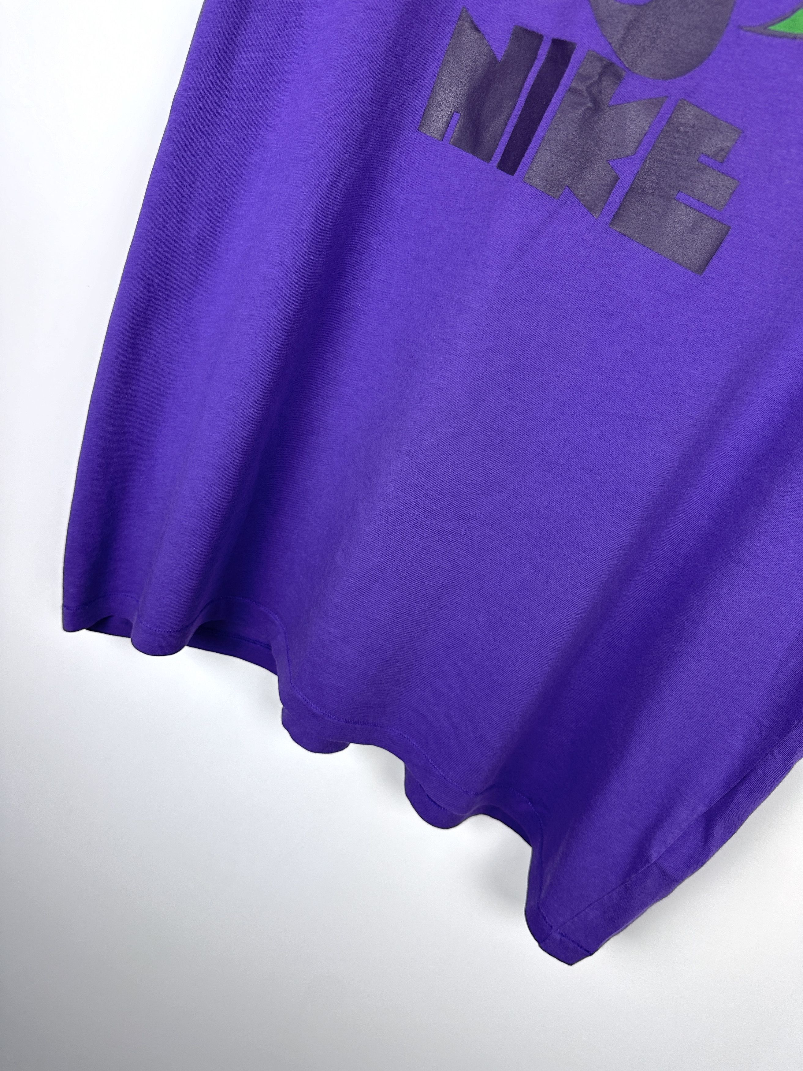 Nike Vintage Nike 80s 90s rare tee multiswoosh Size US XL / EU 56 / 4 - 3 Thumbnail