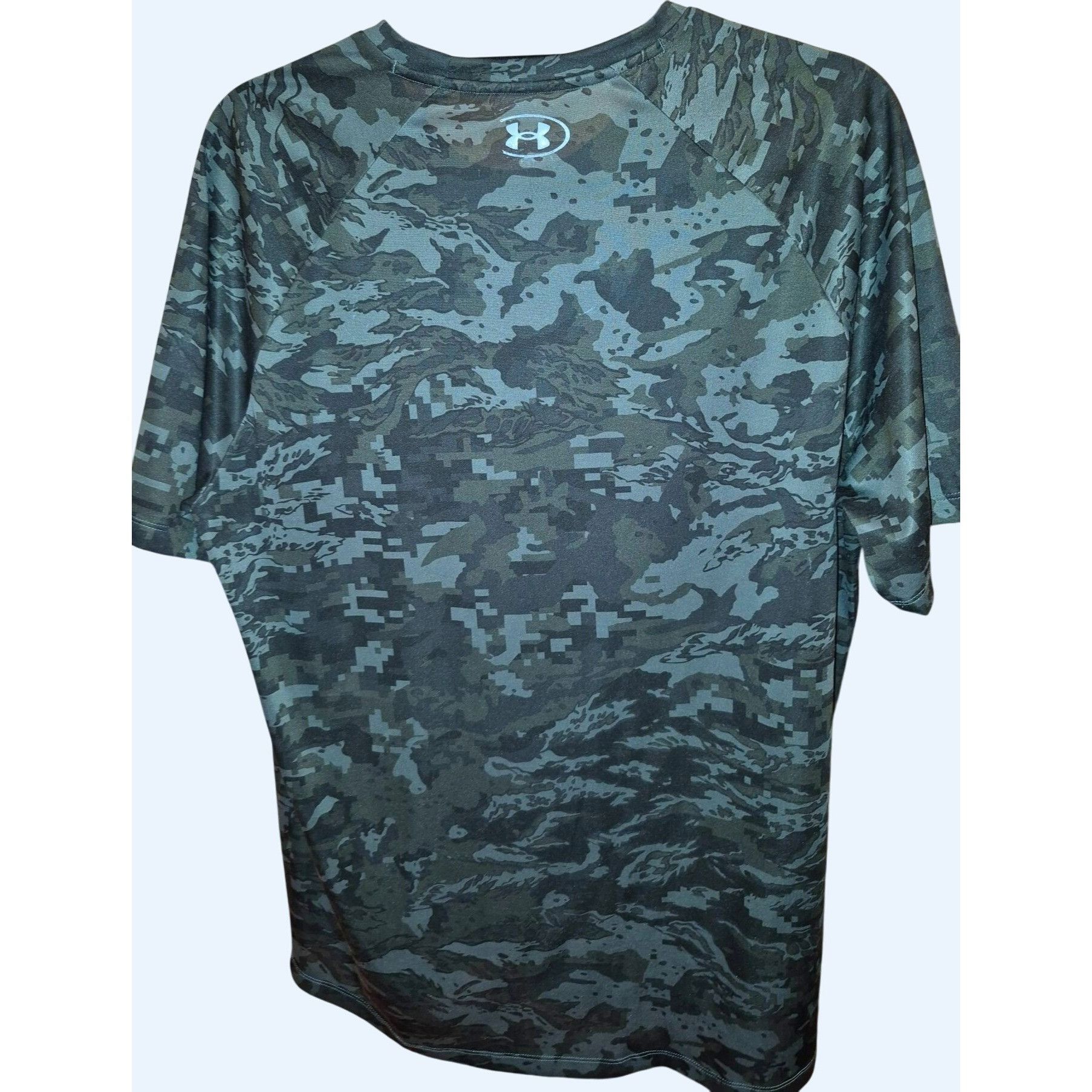Under Armour Under Armour Mens Loose Fit HeatGear Camo Short Sleeve Shirt Size US L / EU 52-54 / 3 - 3 Thumbnail