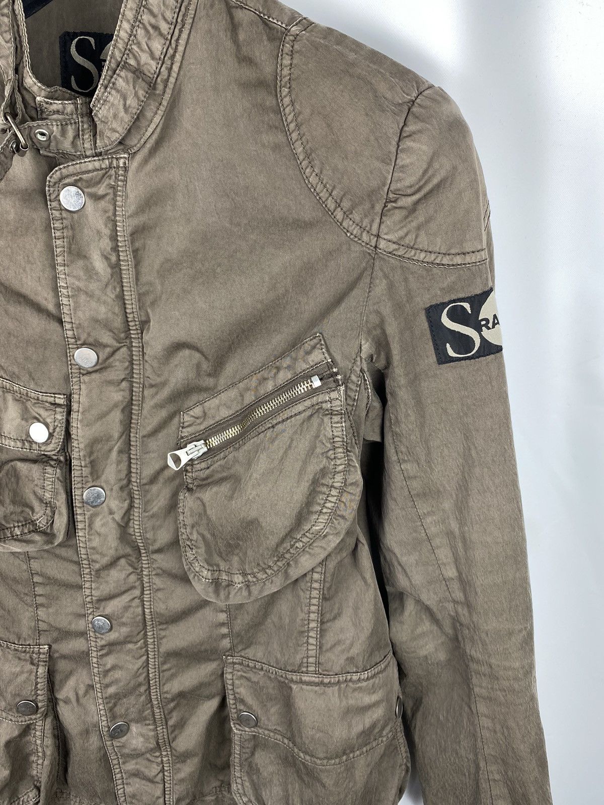 Other RA-RE Made In Italy Cotton-Nylon Zip Jacket size 46 Size US S / EU 44-46 / 1 - 4 Thumbnail