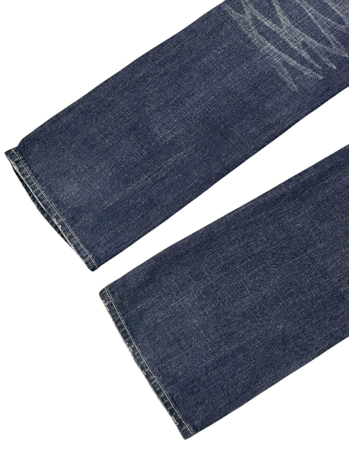 Japanese Brand × Tornado Mart Beach Sound Japan Studded Gems Leather Snake Trimmed Jeans Size US 30 / EU 46 - 15 Thumbnail