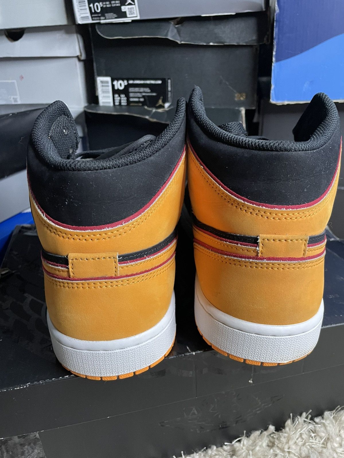 Jordan Brand Jordan 1 Mid SE vivid orange Size US 11.5 / EU 44-45 - 6 Thumbnail