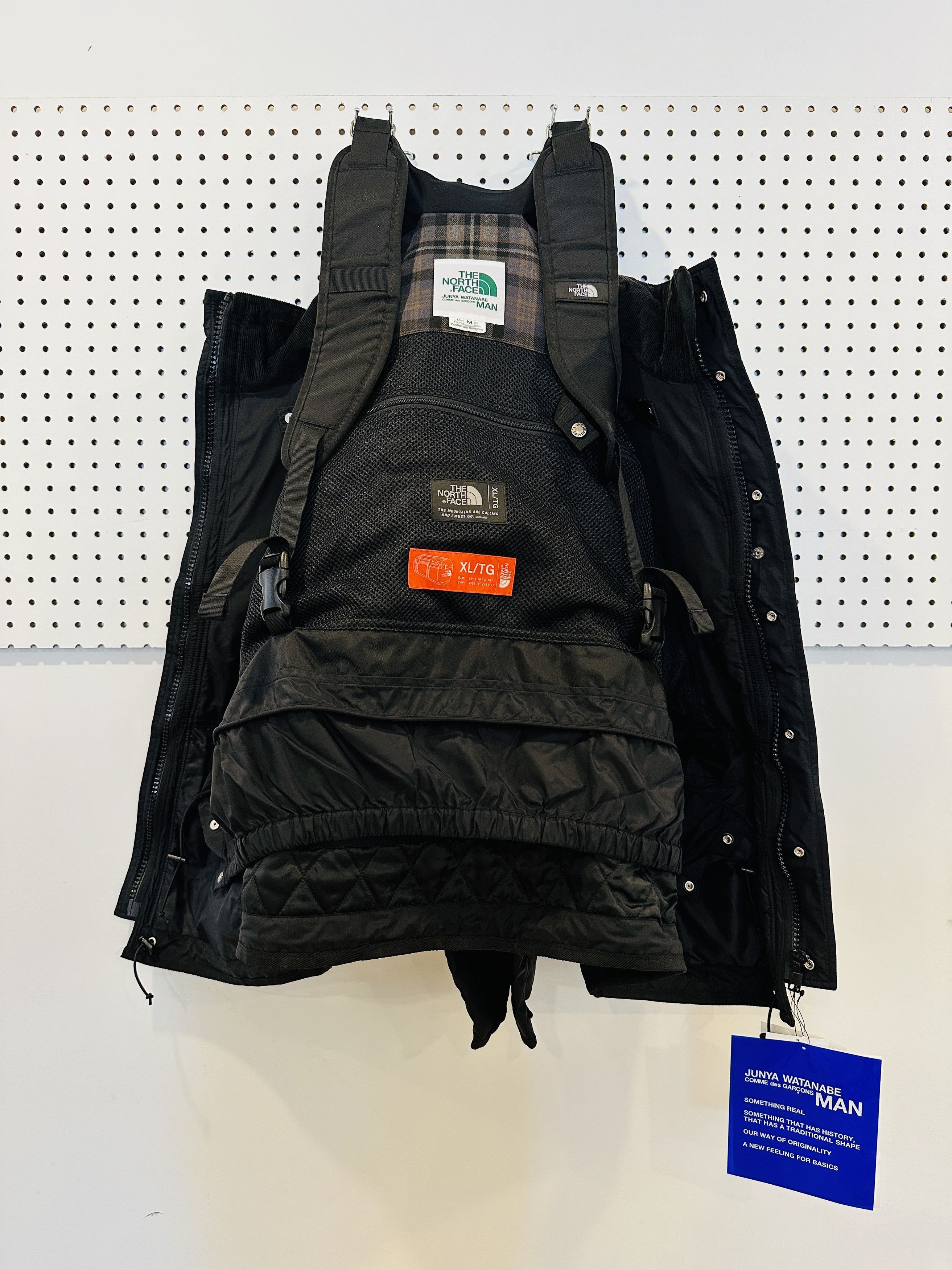 Comme des Garcons × Junya Watanabe × The North Face Nylon Basecamp Duffel Parka Size US M / EU 48-50 / 2 - 2 Thumbnail