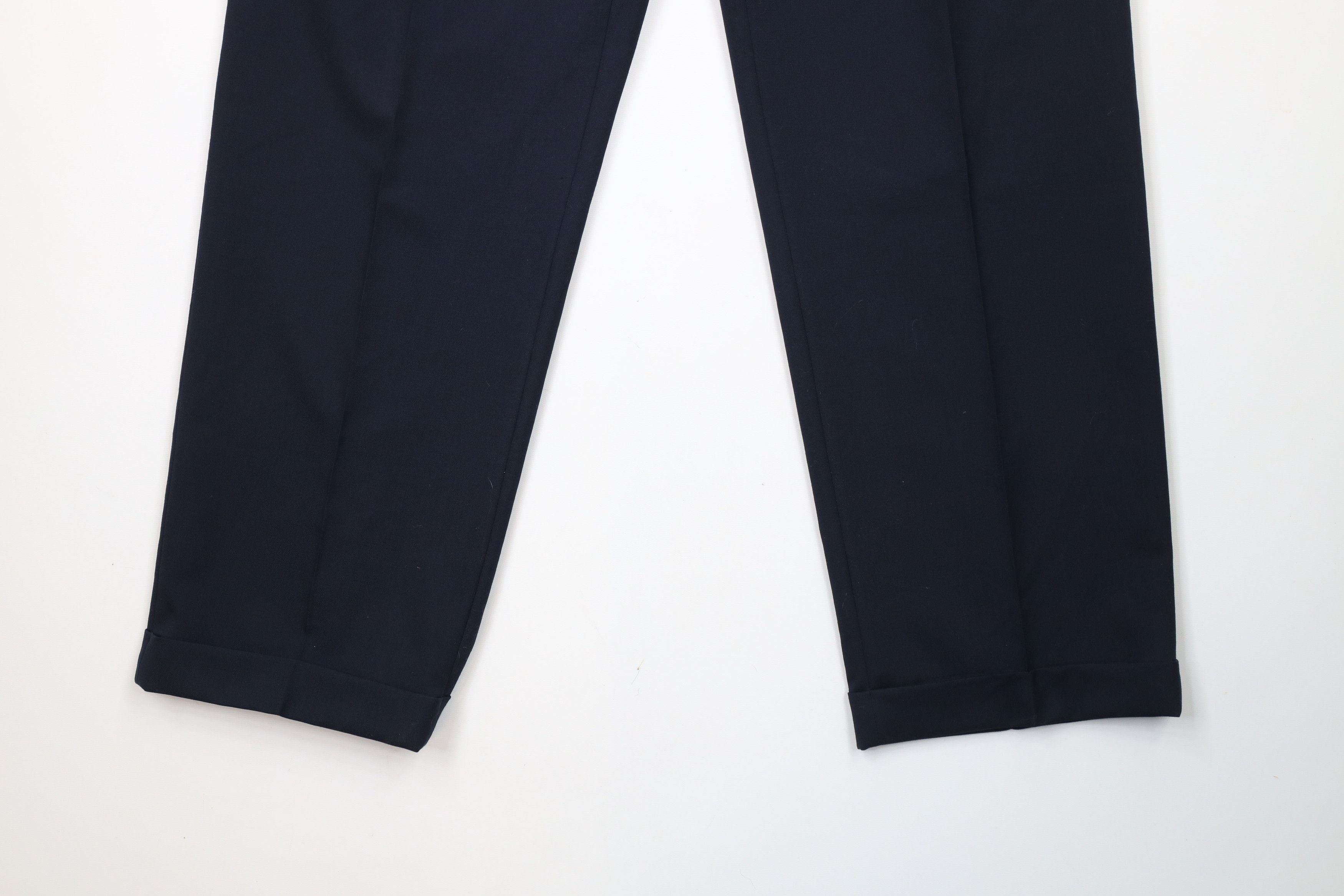 Ralph Lauren × Vintage Vintage 90s Chaps Ralph Lauren Cuffed Wide Leg Chino Pants Size US 36 / EU 52 - 4 Thumbnail