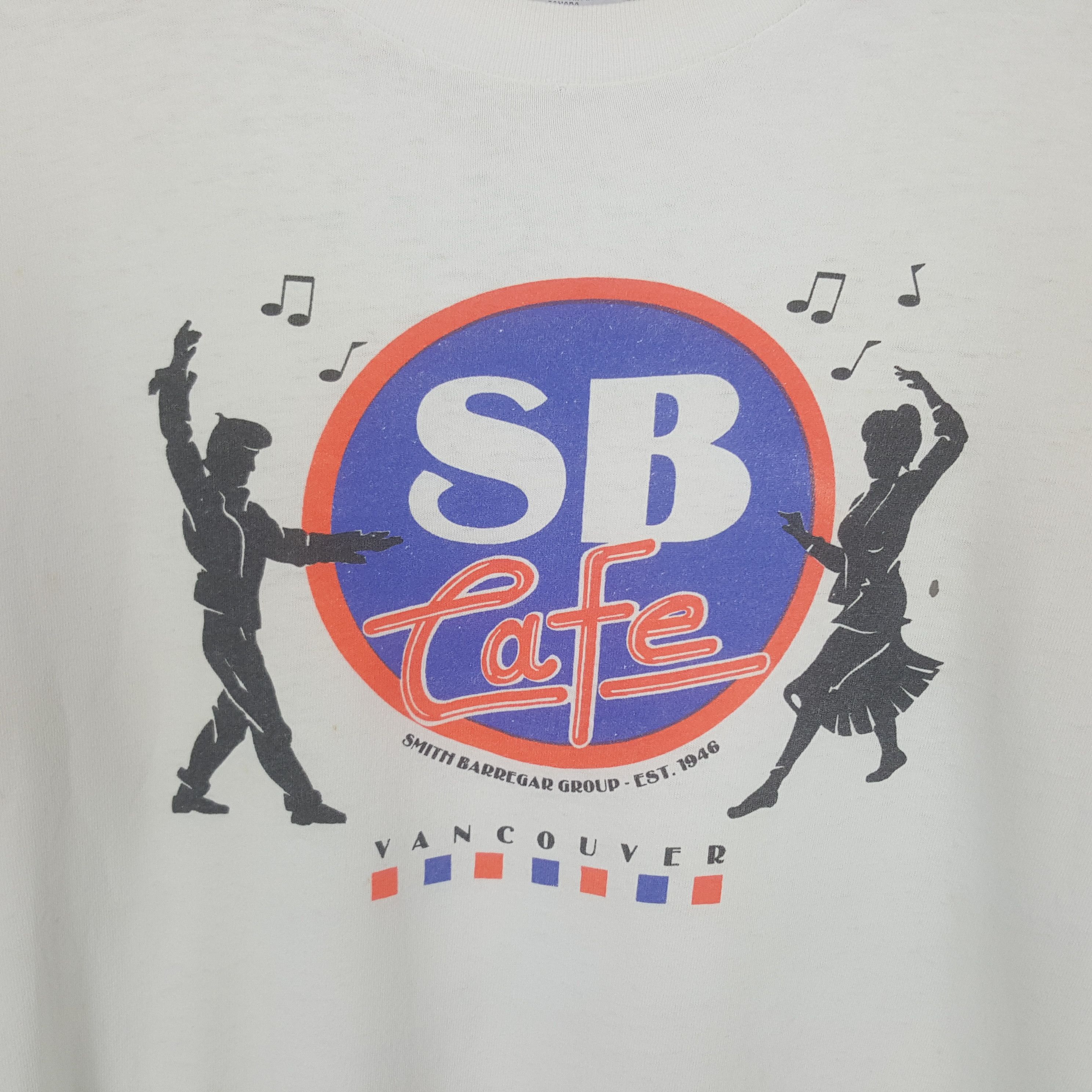Crash Vancouver Vintage 90's The Western Show Vancouver SB Cafe Tshirt RR30 Size US L / EU 52-54 / 3 - 2 Thumbnail