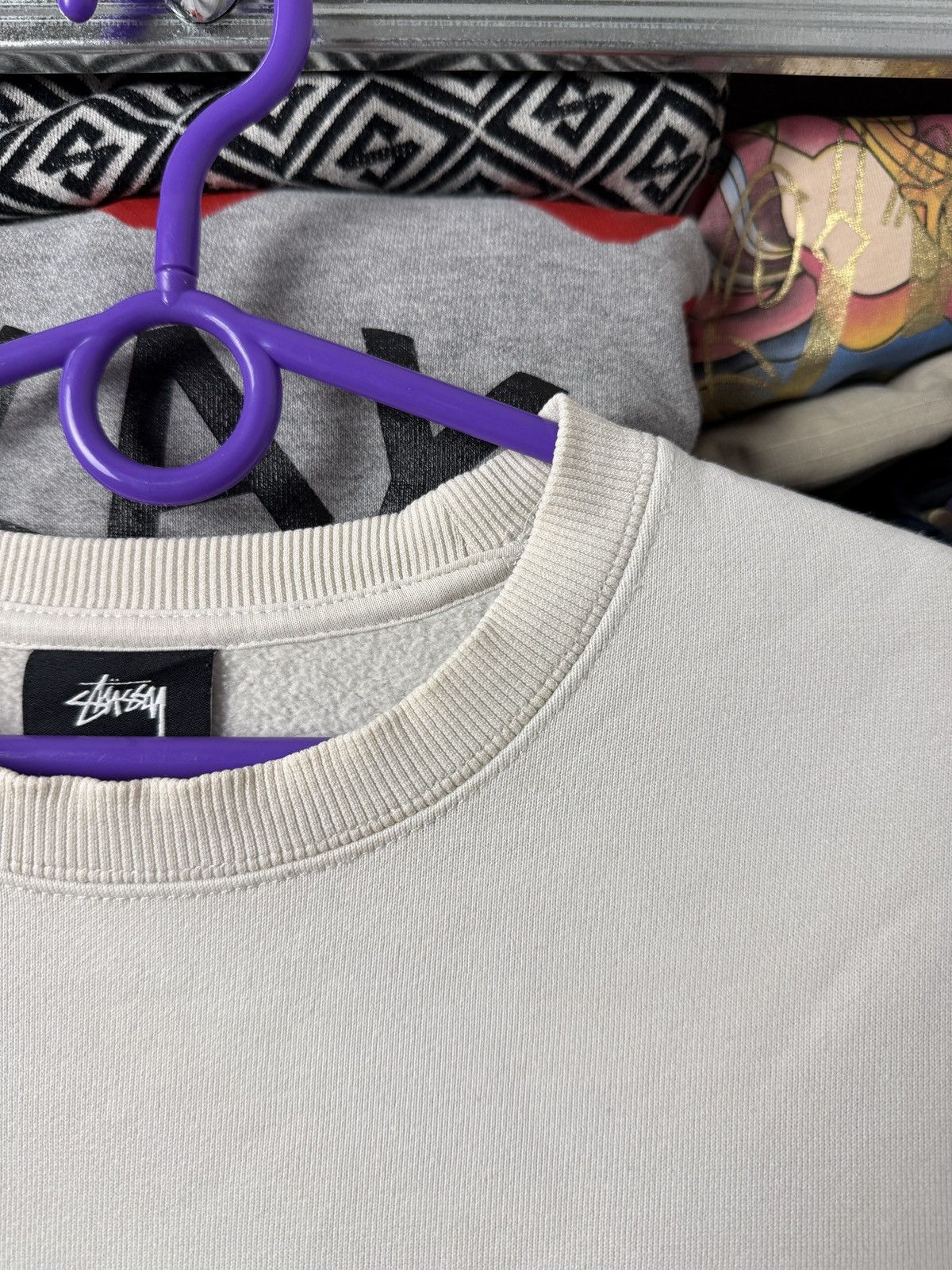 Stussy Vintage Y2K Stussy Big Logo Sweatshirt oversized mens Size US M / EU 48-50 / 2 - 6 Thumbnail