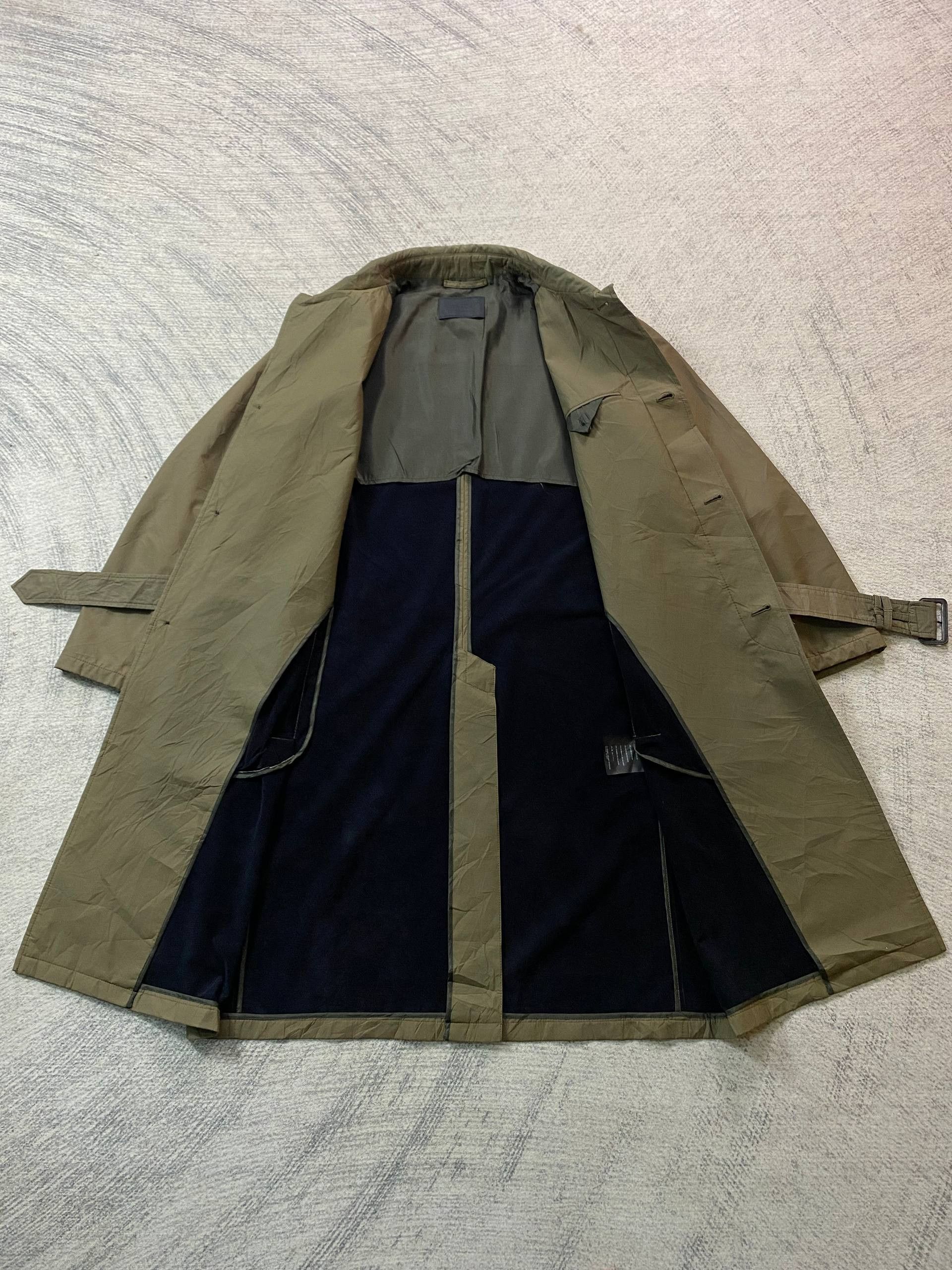 Prada Prada Belted Trench Coat Olive Size US M / EU 48-50 / 2 - 12 Thumbnail