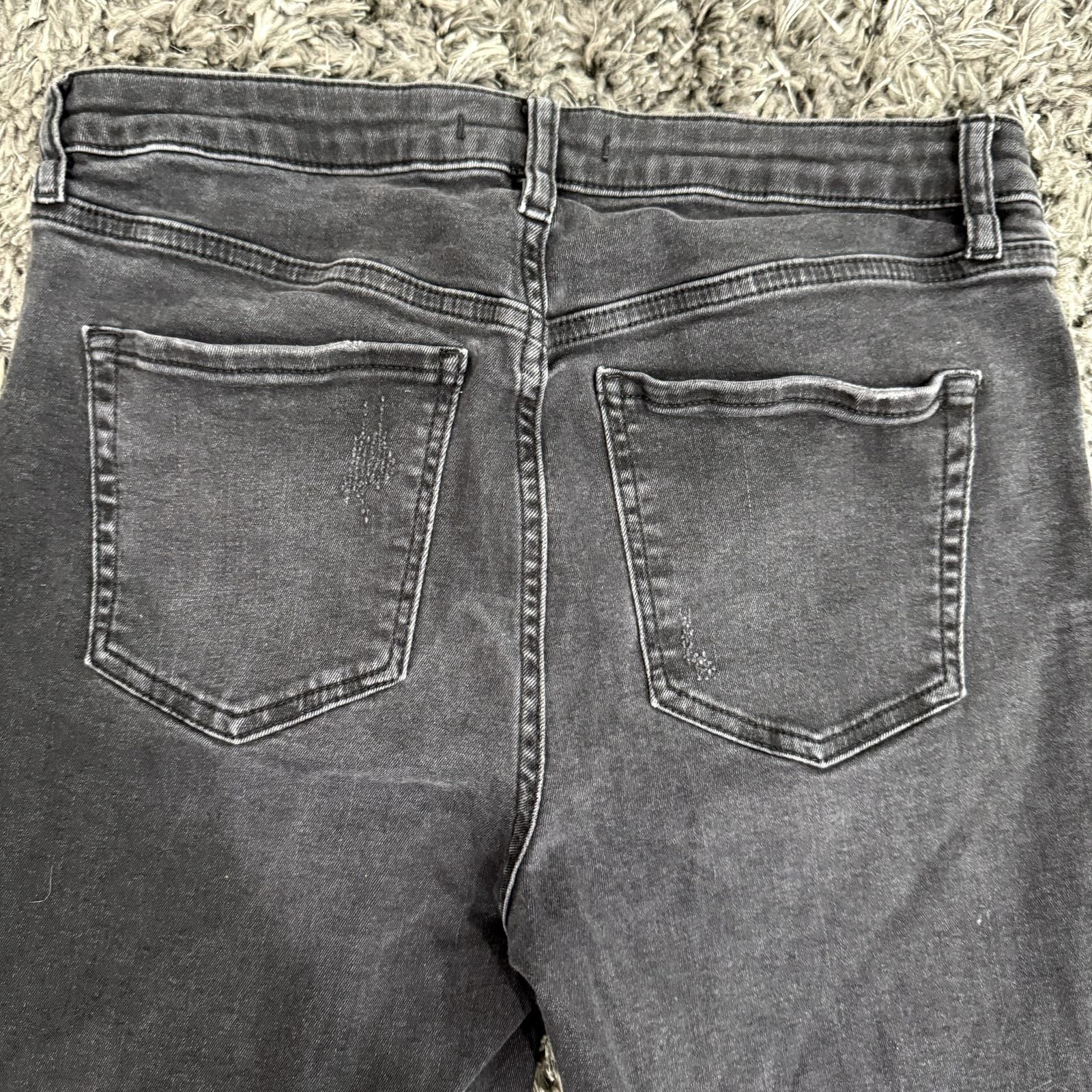 Free People Great Heights Frayed Skinny Jeans, Size 30