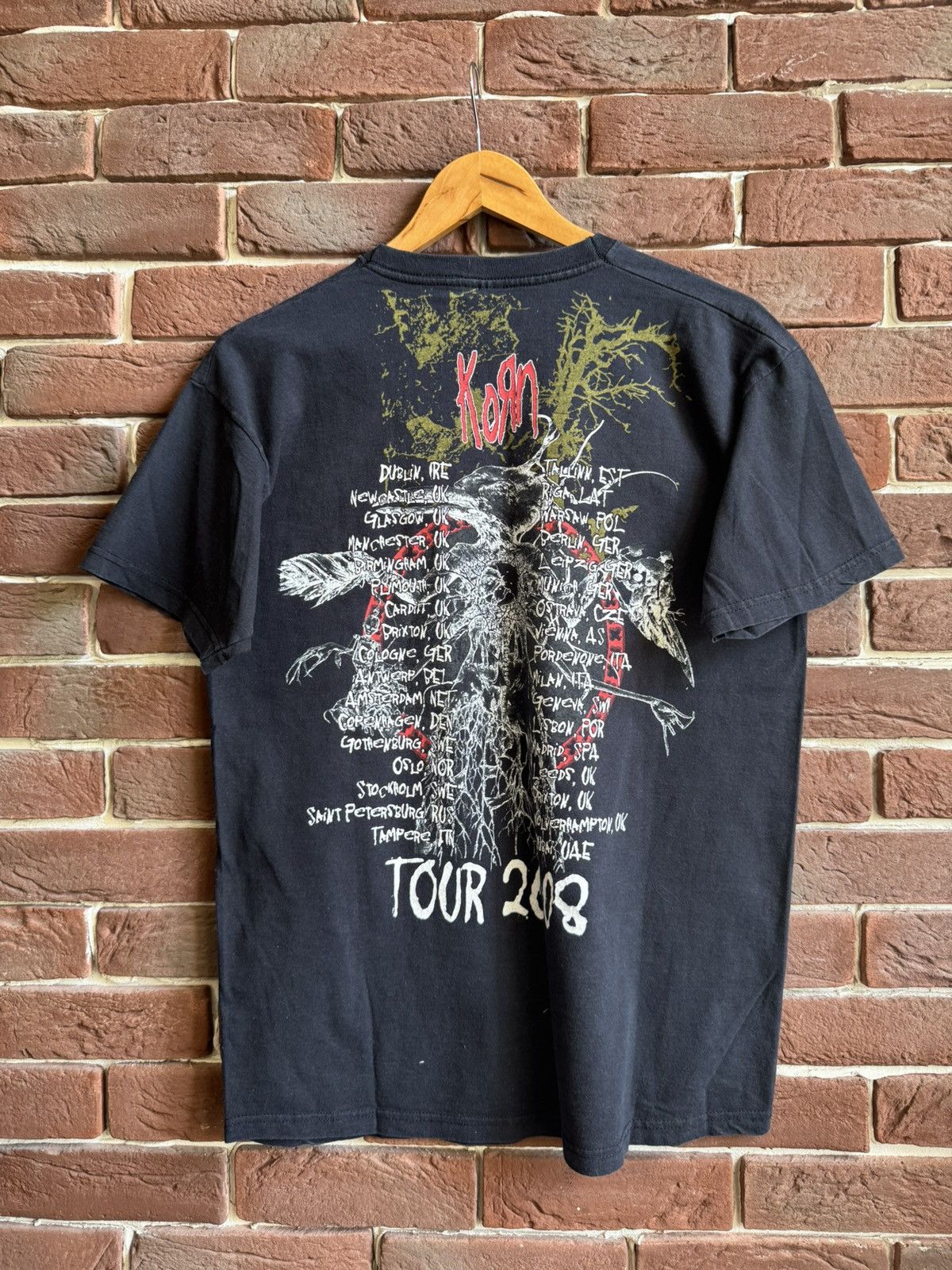 Band Tees Vintage Korn We have problem Nu Metal Band 00s T-Shirt y2k Size US M / EU 48-50 / 2 - 2 Thumbnail