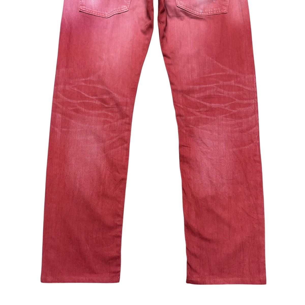 Edwin Vintage Edwin 483XVS Red Denim Jeans Size US 33 - 13 Thumbnail