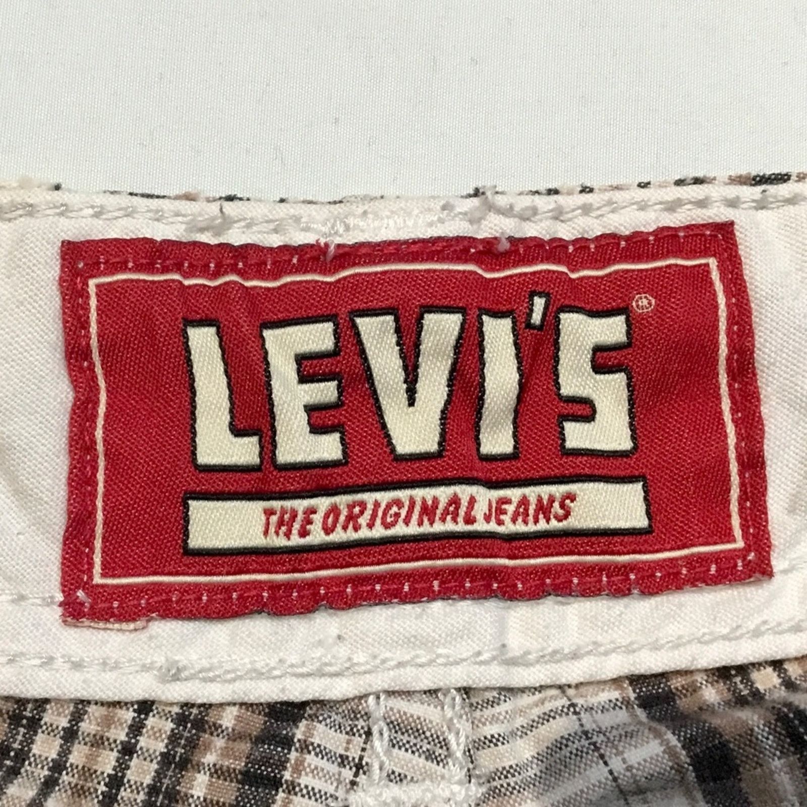 Levi's Levi’s Plaid Cargo Shorts Size US 32 / EU 48 - 3 Thumbnail
