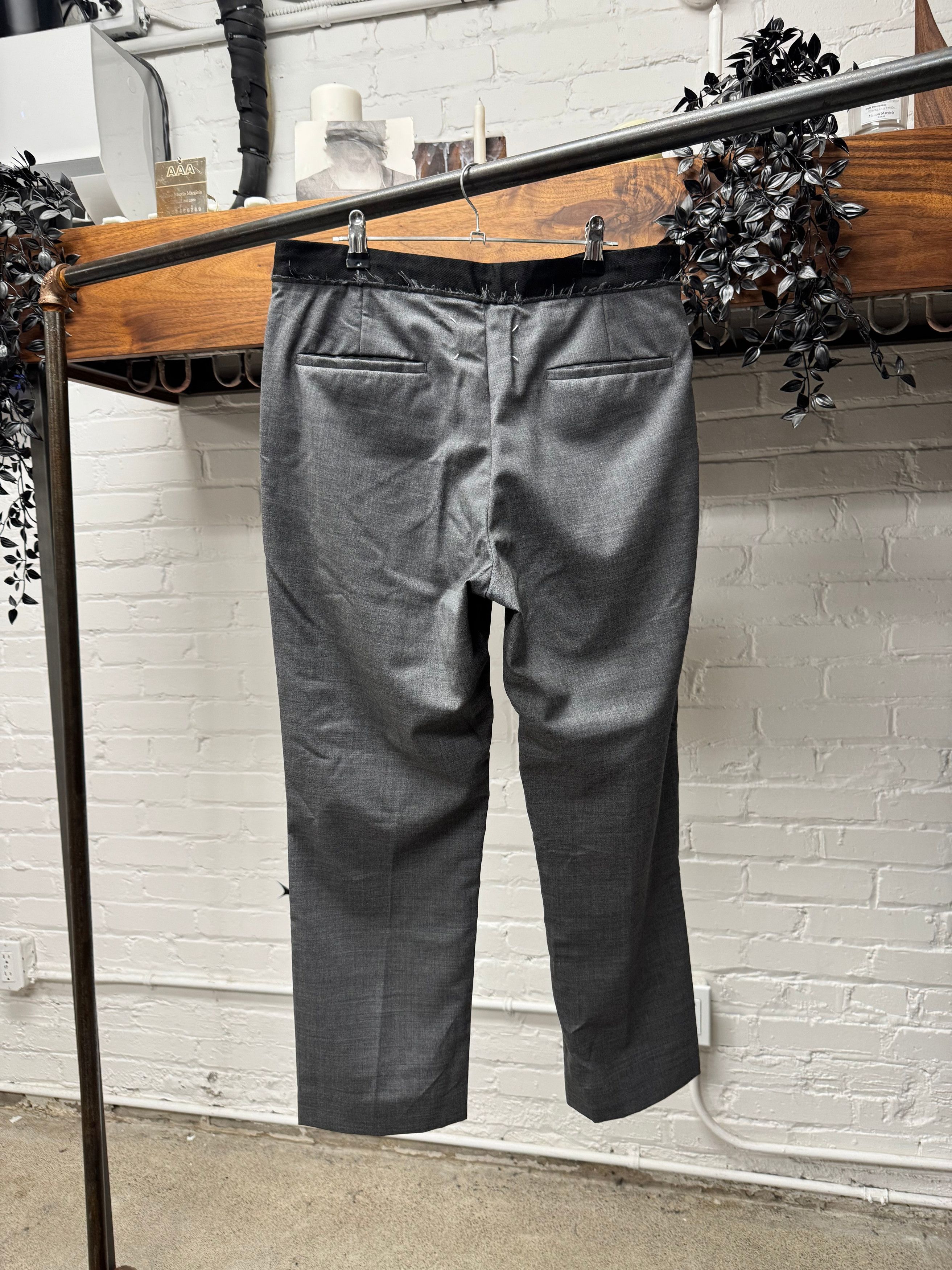 Maison Margiela SS2018 Maison Margiela ‘Cummerbund’ Distressed Trousers Size US 32 / EU 48 - 4 Thumbnail