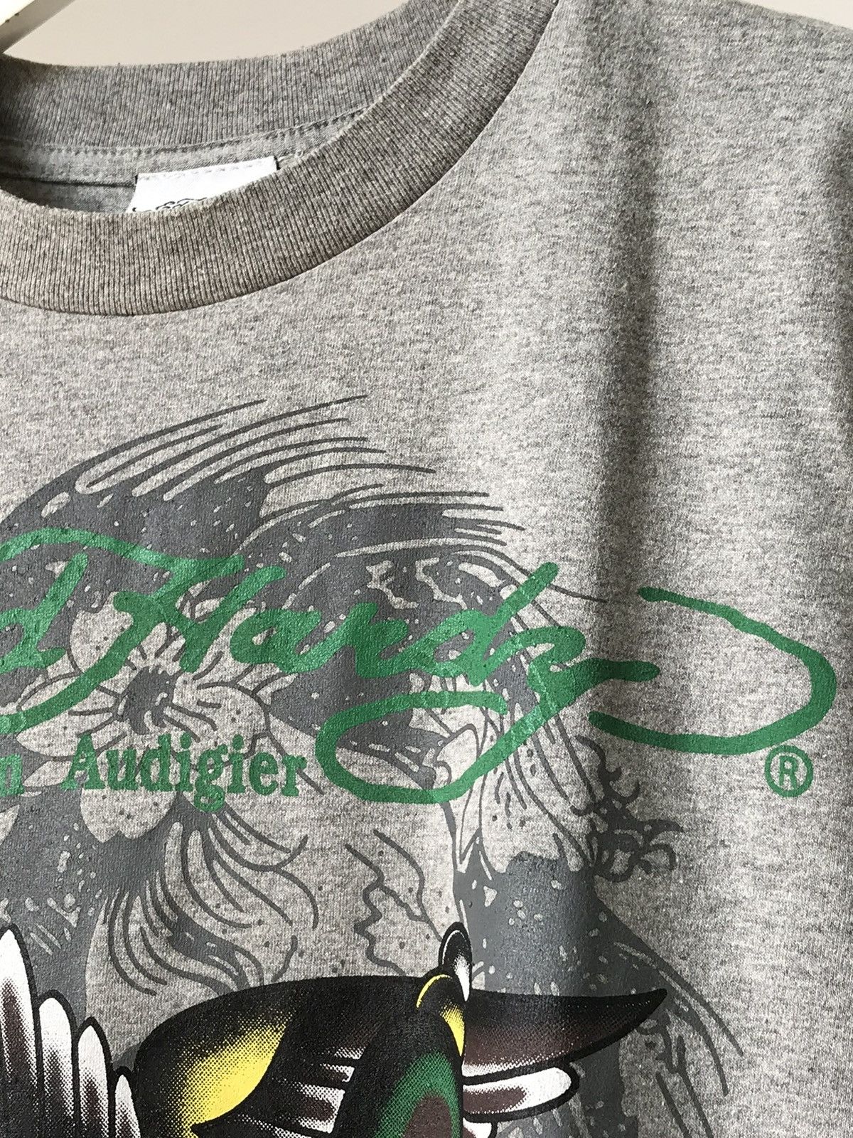 Ed Hardy × Japanese Brand × Vintage Y2K Ed Hardy Japanese Streetwear Style Graphic Print shirt Size US L / EU 52-54 / 3 - 6 Thumbnail