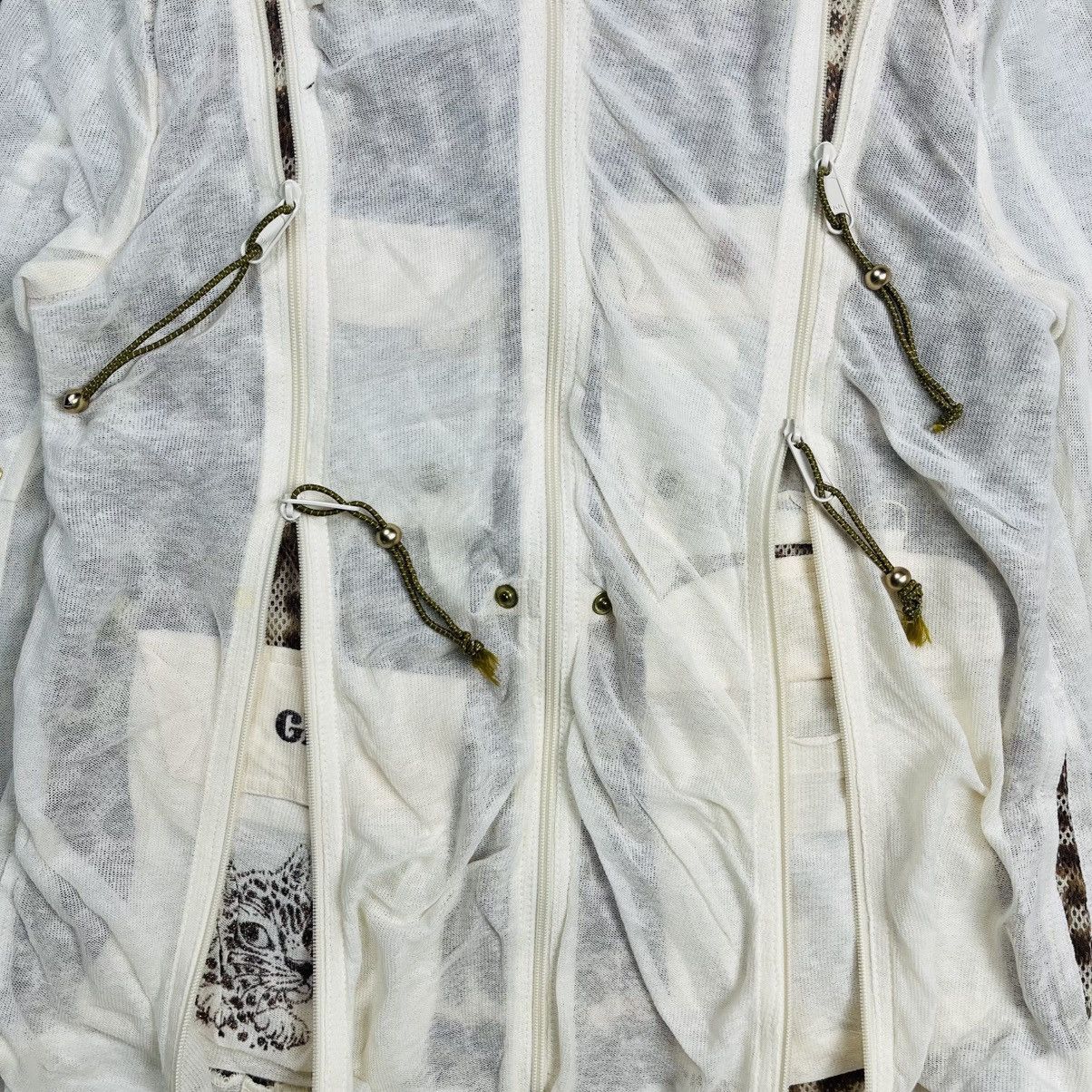 20471120 2000S La Moda Goji - Apocalypse Style Survival Bono Jacket Size US M / EU 48-50 / 2 - 13 Thumbnail