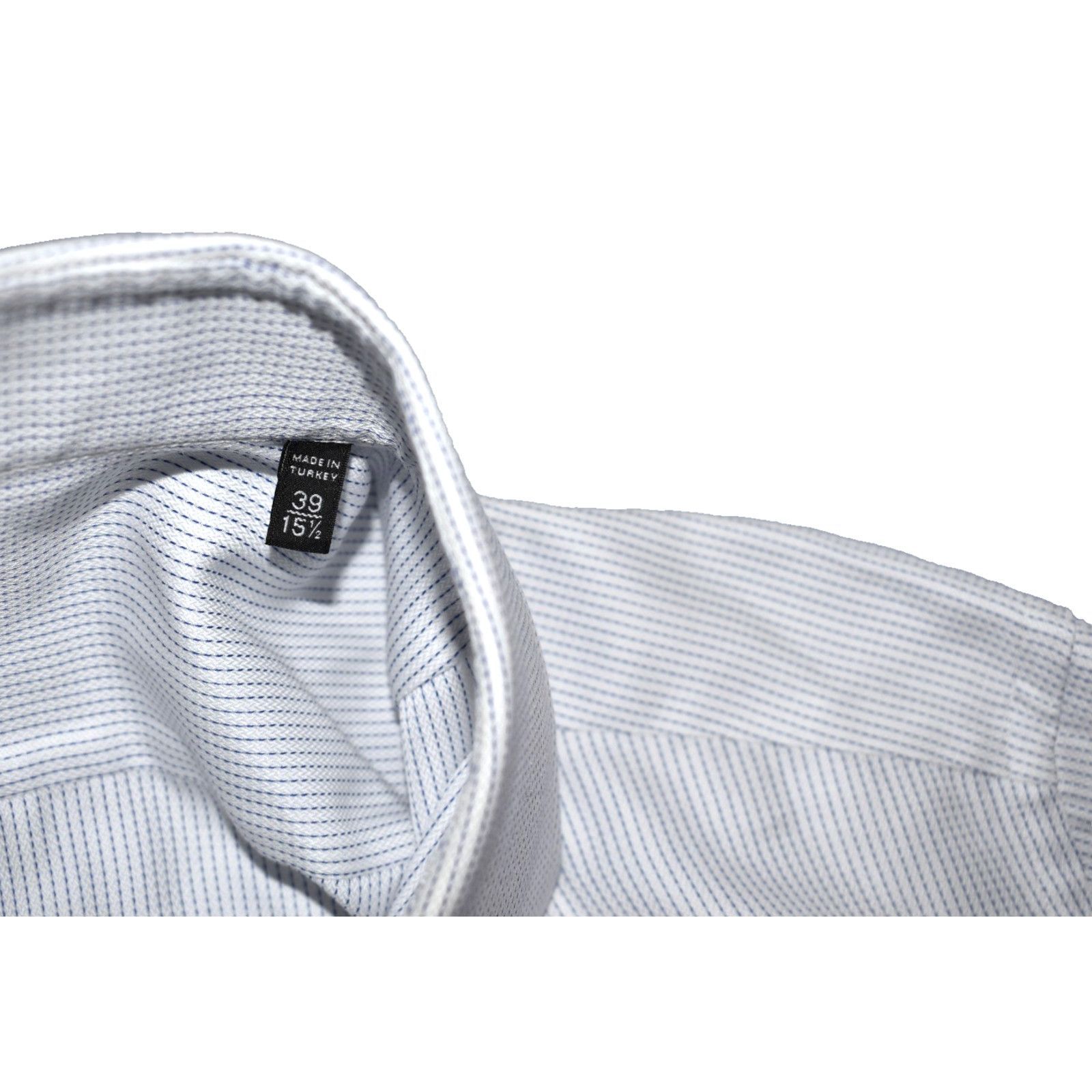 Ermenegildo Zegna NEW ERMENEGILDO ZEGNA Striped Dress Shirt Sz 39/15.5 Size US M / EU 48-50 / 2 - 4 Thumbnail