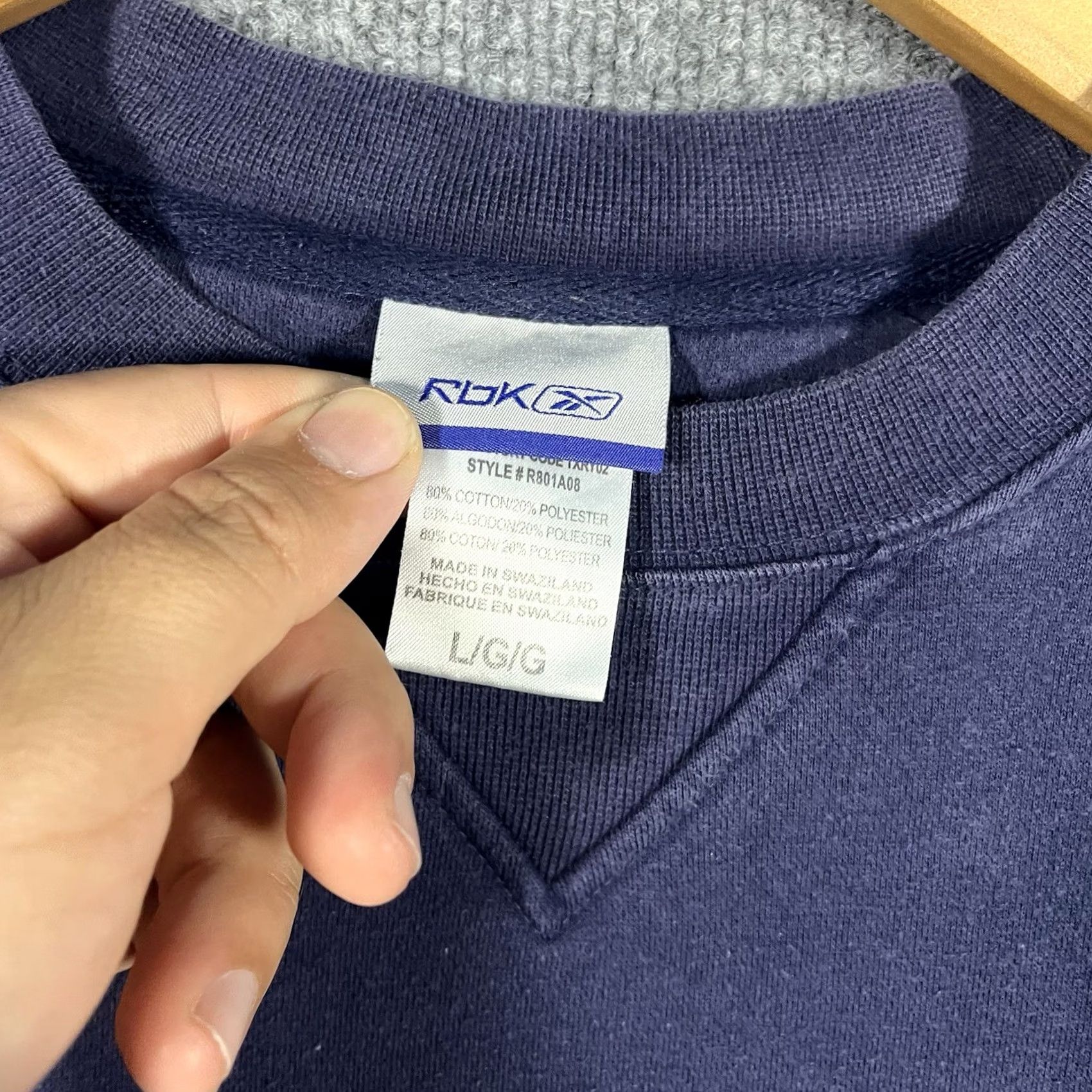 Reebok VINTAGE Dallas Cowboys Football Reebok NFL Blue Mens Crewneck Sweatshirt L Size US L / EU 52-54 / 3 - 3 Thumbnail