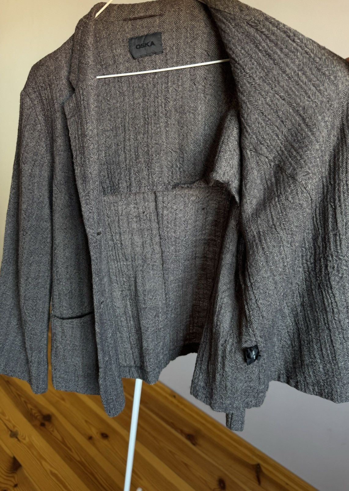 OSKA Oska Avant Garde Wool Blazer Coat 3 Women Size M / US 6-8 / IT 42-44 - 9 Thumbnail