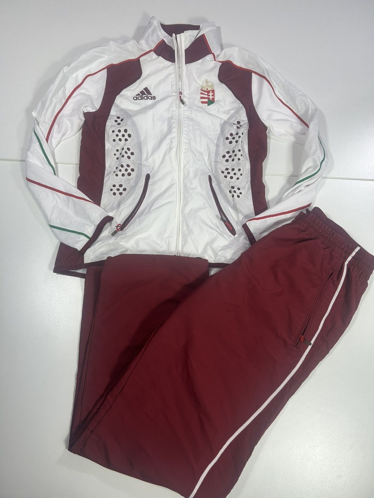 Adidas Adidas Beijing 2008 olympics Hungary track suit Size S / US 4 / IT 40 - 1 Thumbnail