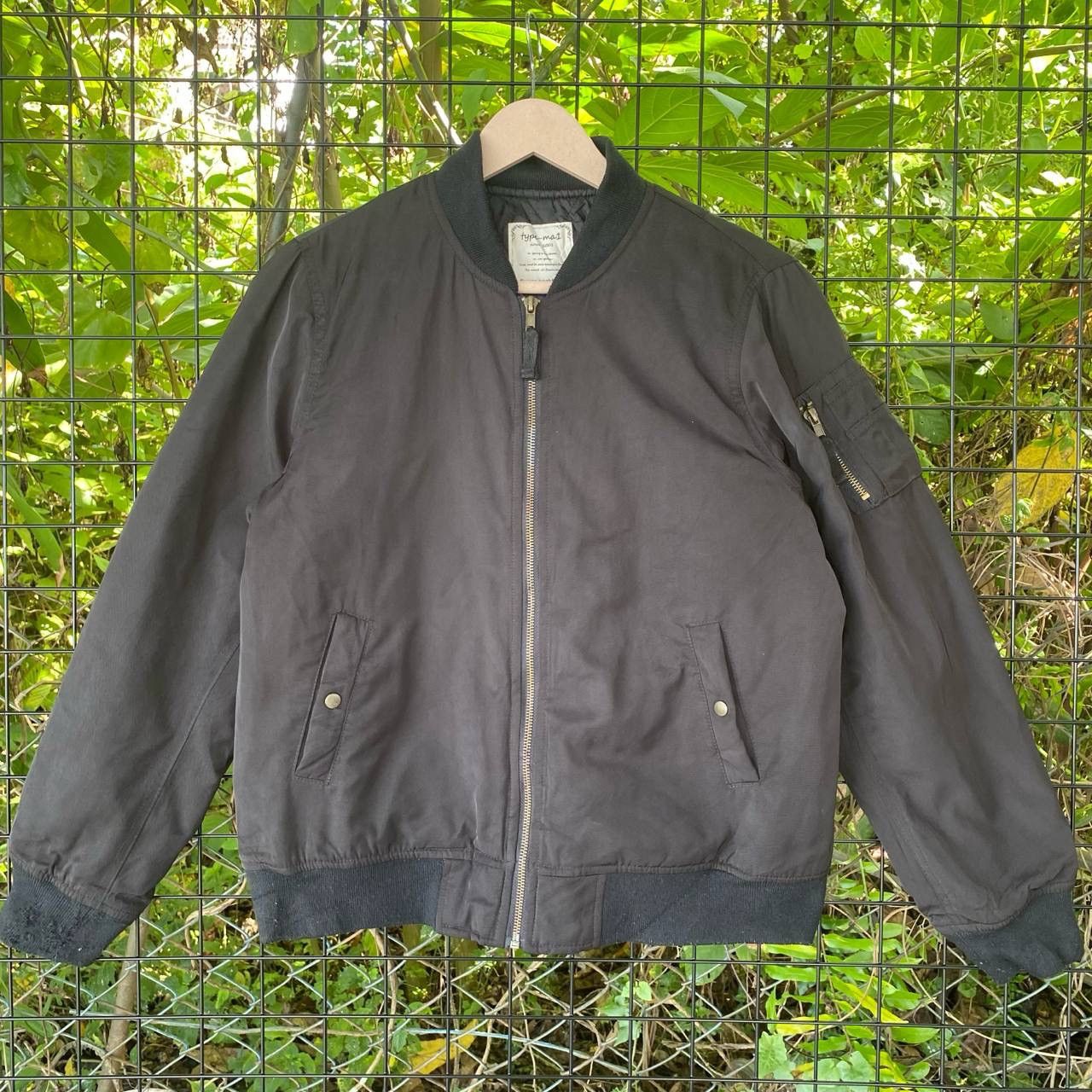 Japanese Brand Type Ma1 Bomber Jacket Size L / US 10 / IT 46 - 2 Thumbnail