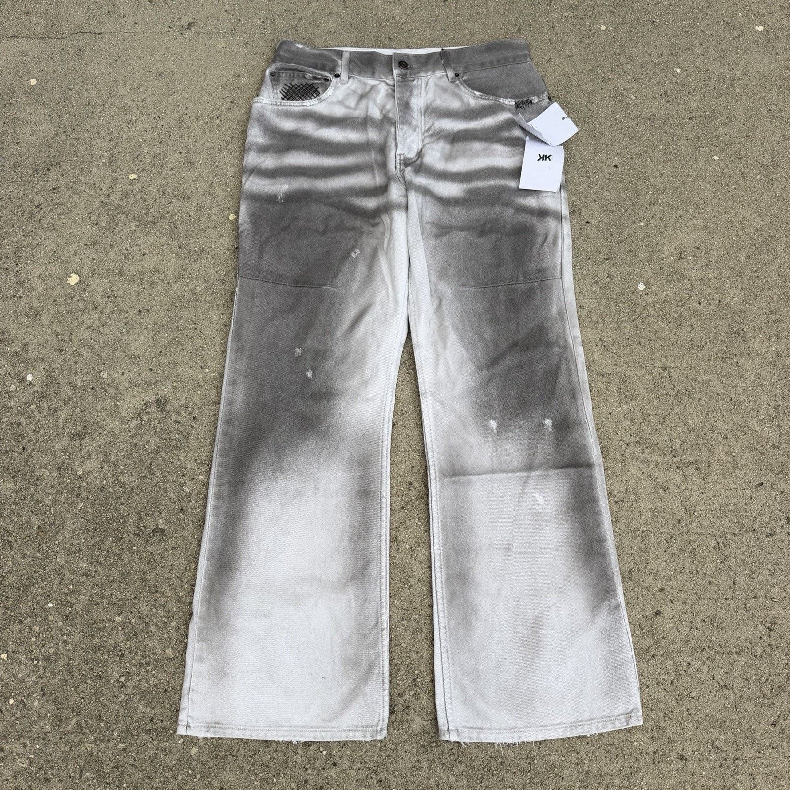 Acne Studios × K-Two Studios NWT K-Two Studios “Honed” Bootcut Denim Jeans Large 34x31 Size US 34 / EU 50 - 1 Thumbnail