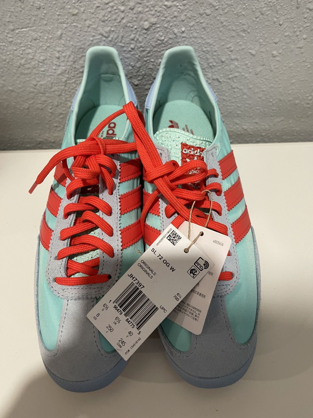 Adidas adidas SL 72 OGSemi Flash Aqua Bright Red Clear Sky Size US 8 / IT 38 - 2 Thumbnail